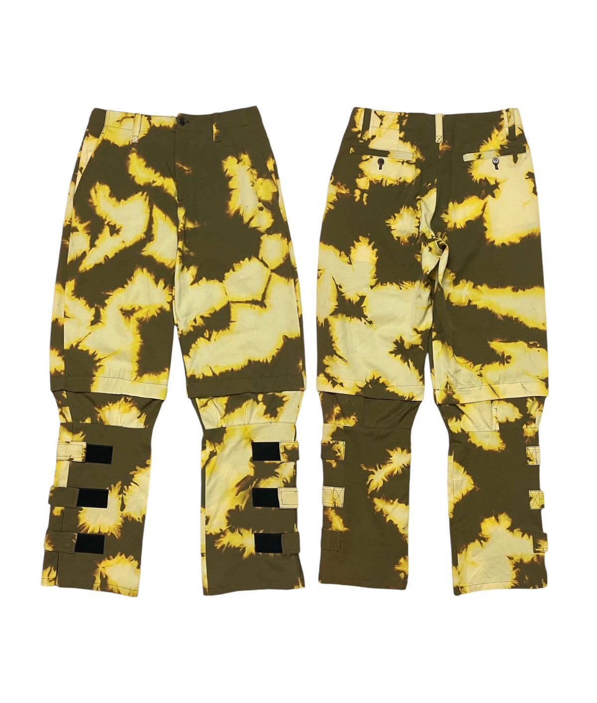 Japanese Brand 2000s ISAMU KATAYAMA INSPIRED TIE DYE PANT RARE Size US 29 - 1 Thumbnail