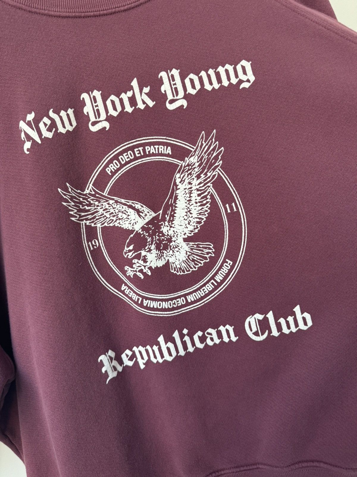 Enfants Riches Deprimes ENFANTS RICHES DEPRIMES NEW YORK YOUNG REPUBLICAN SWEATSHIRT Size US L / EU 52-54 / 3 - 7 Thumbnail