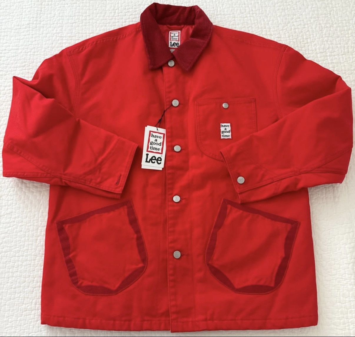 Have A Good Time HAVE A GOOD TIME X LEE - CANVAS JACKET Size US XL / EU 56 / 4 - 1 Thumbnail