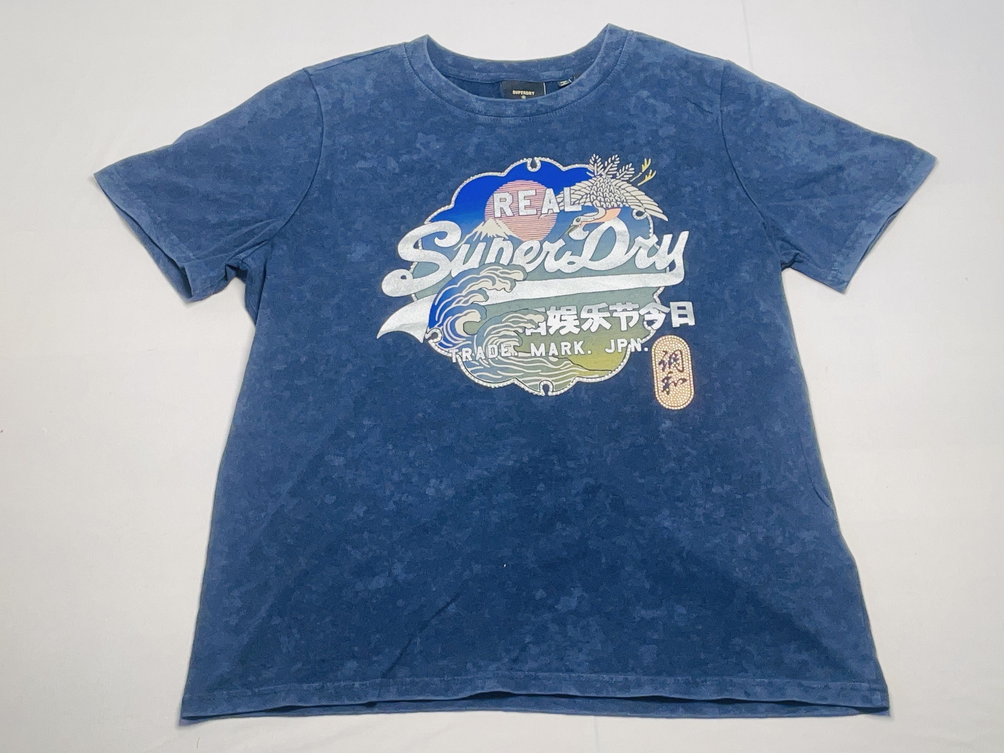 Superdry Superdry T-Shirt – Größe 42 (EU) – Blau – Surf-Design Size US M / EU 48-50 / 2 - 1 Thumbnail