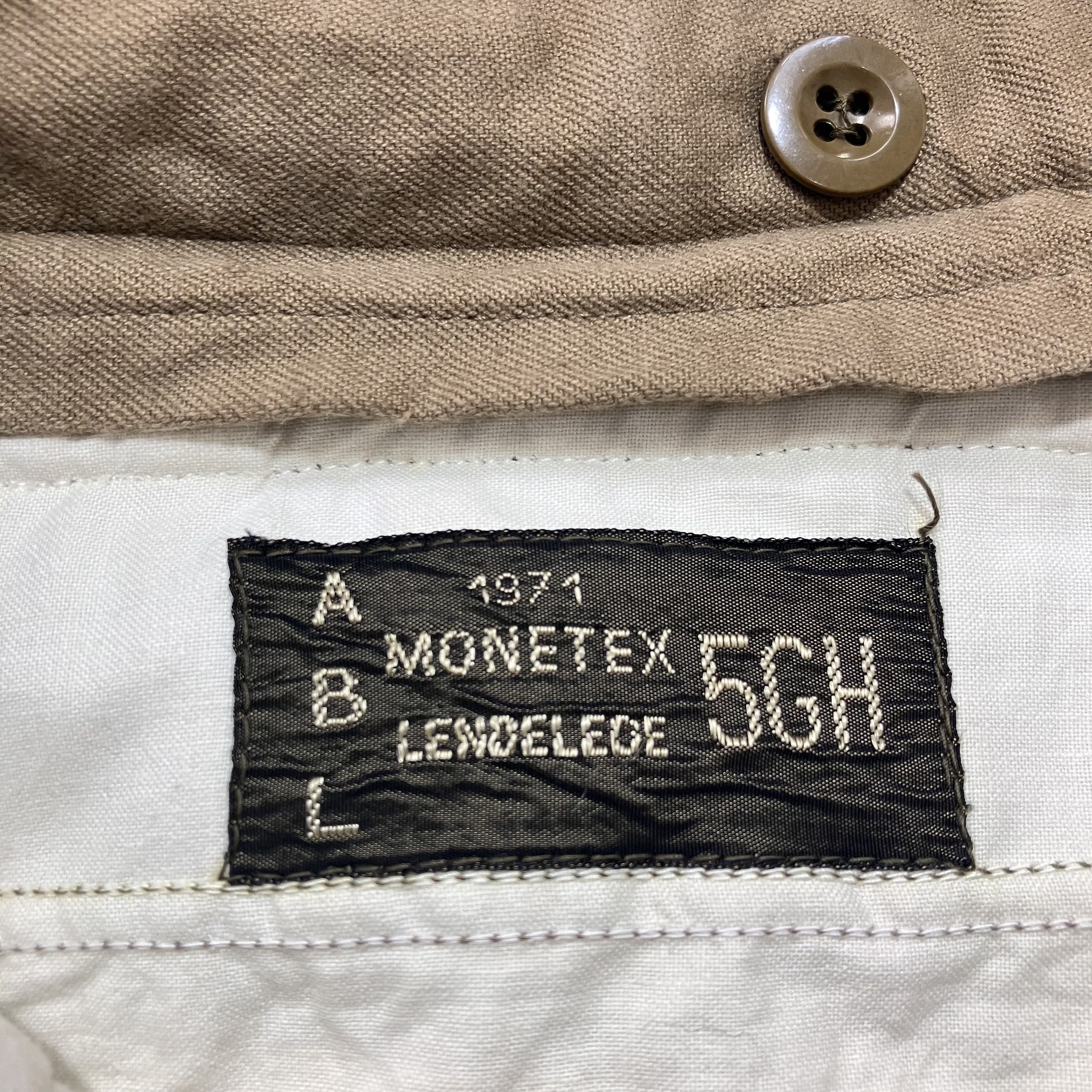The Real McCoy's 1970's Vintage Belgian Army OG Battledress trousers Size US 33 - 4 Thumbnail