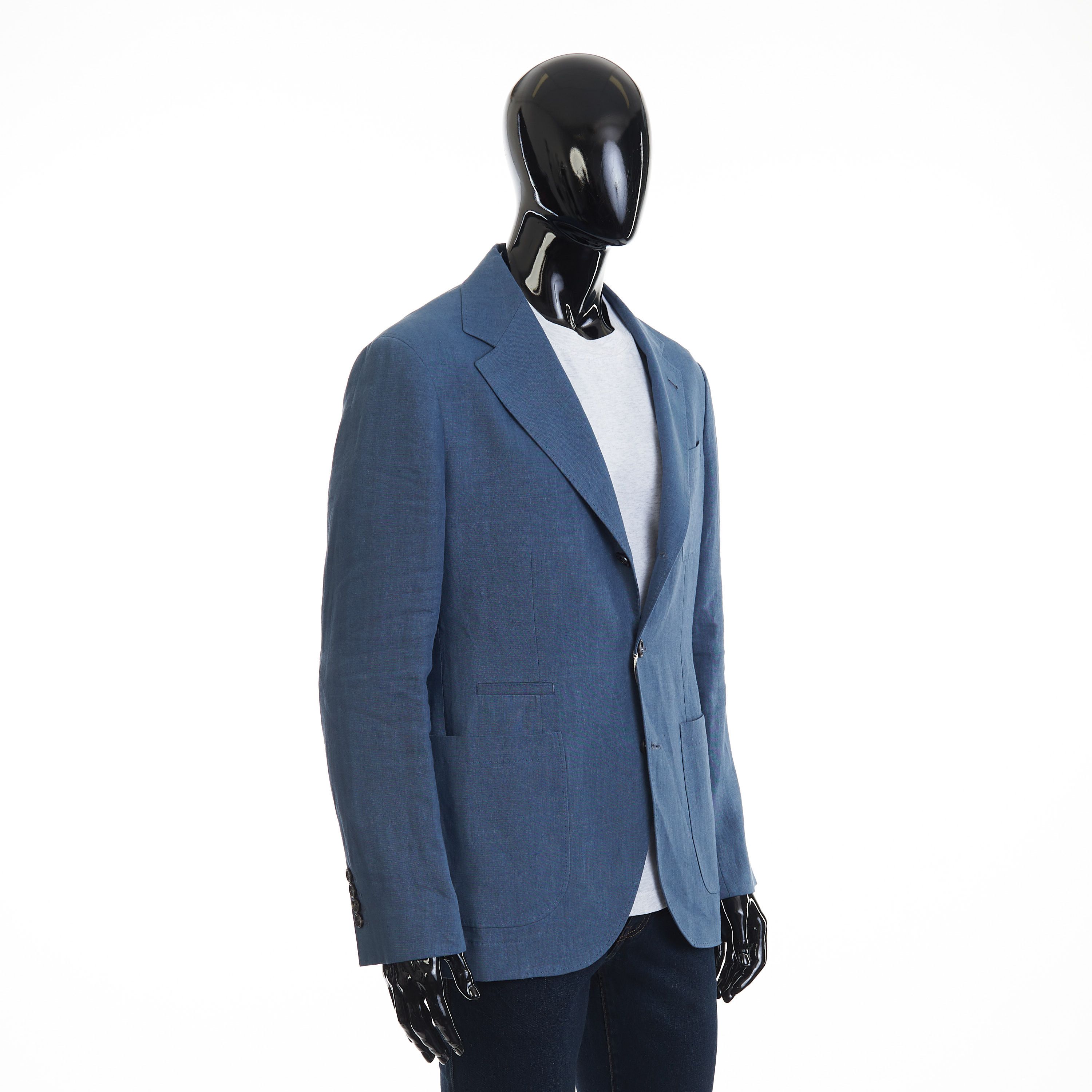 Brunello Cucinelli Deconstructed Blazer Jacket - Patch Pockets Size 38R - 8 Thumbnail