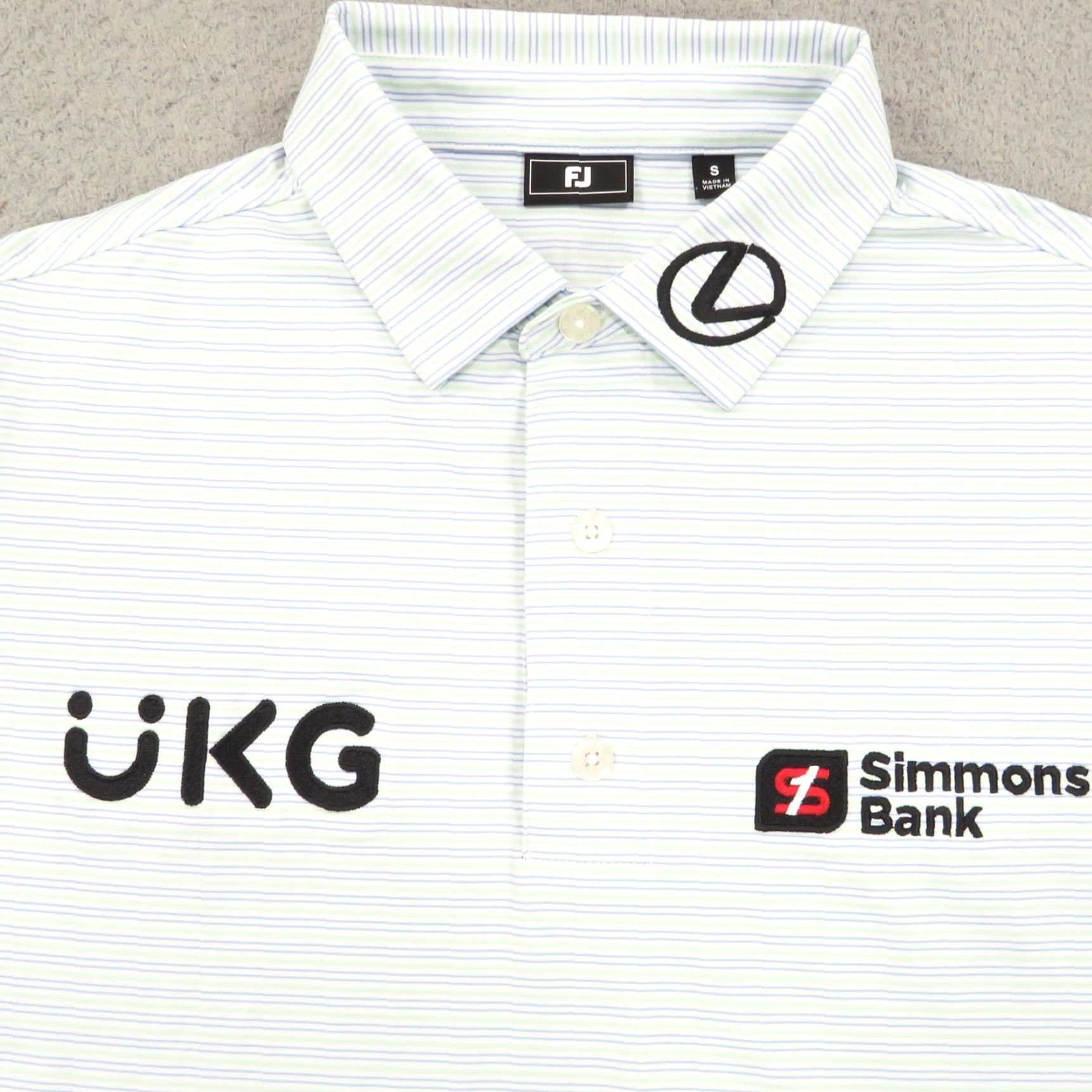 Footjoy Footjoy Polo Men Small Tour Issue Golf Shirt Will Zalatoris Performance Light FJ Size US S / EU 44-46 / 1 - 3 Thumbnail