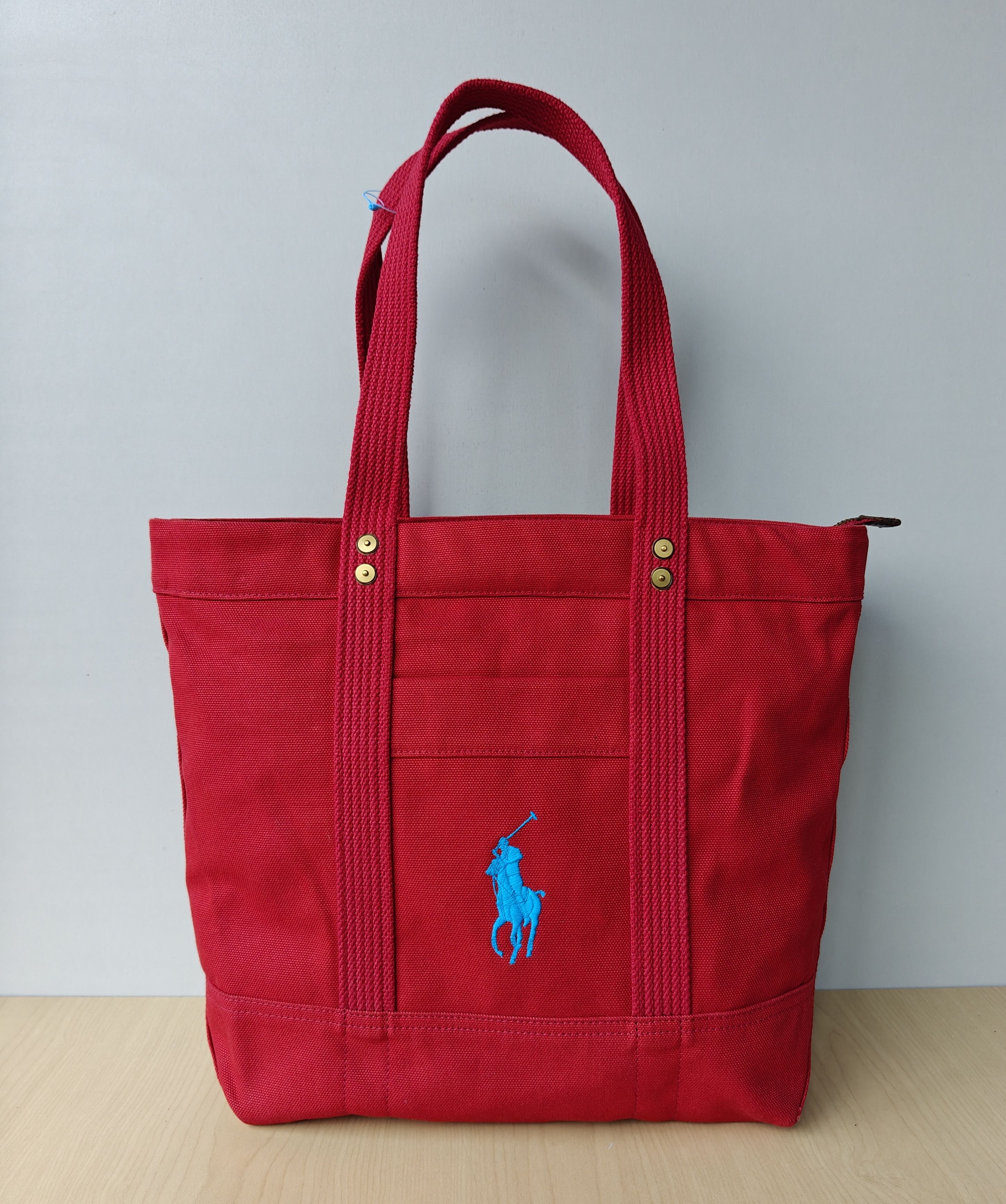 Polo Ralph Lauren Polo Ralph Lauren BigPony Medium Tote Free Shipping FTP/4012 Size ONE SIZE - 1 Thumbnail