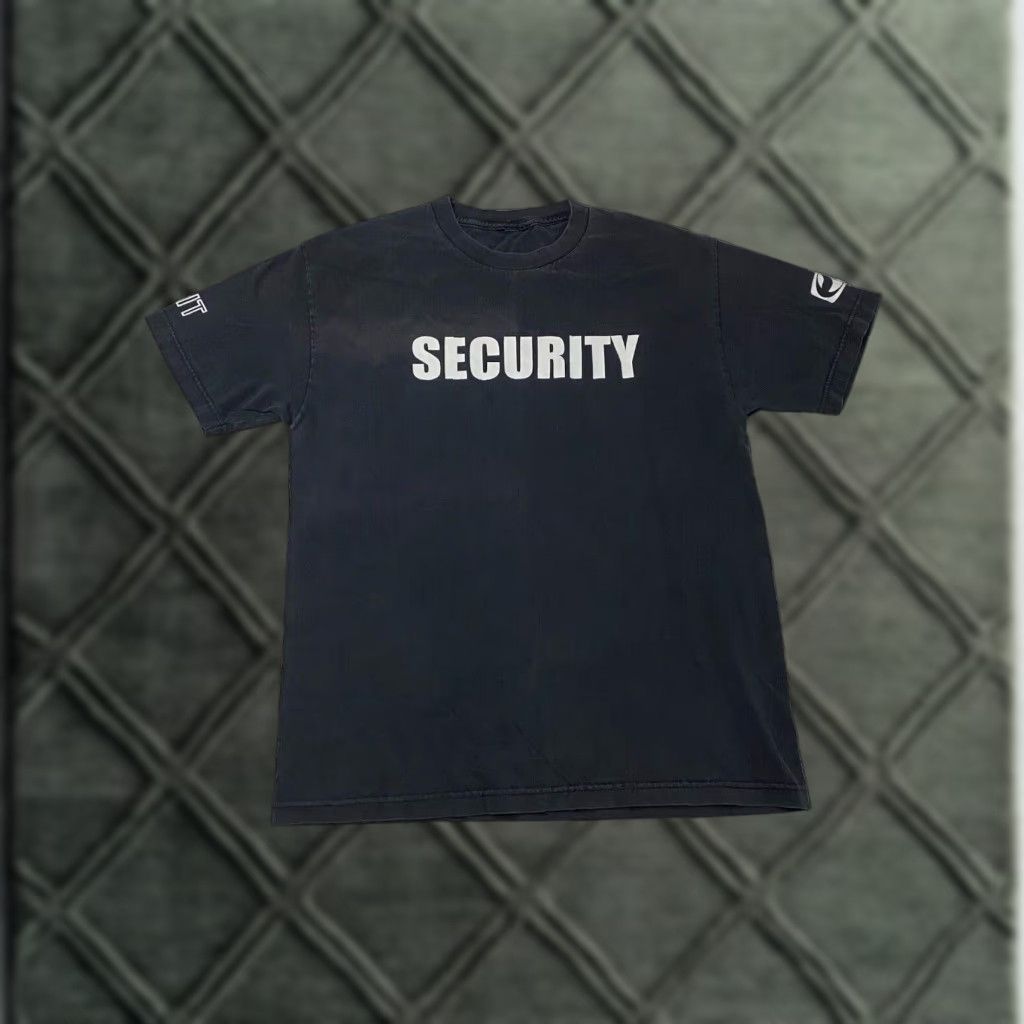 Vintage VINTAGE Split T-Shirt SECURITY Surf Skate Faded Men's Size Large Grunge Y2K 90s Retro Vintage Shirt Size US L / EU 52-54 / 3 - 1 Thumbnail