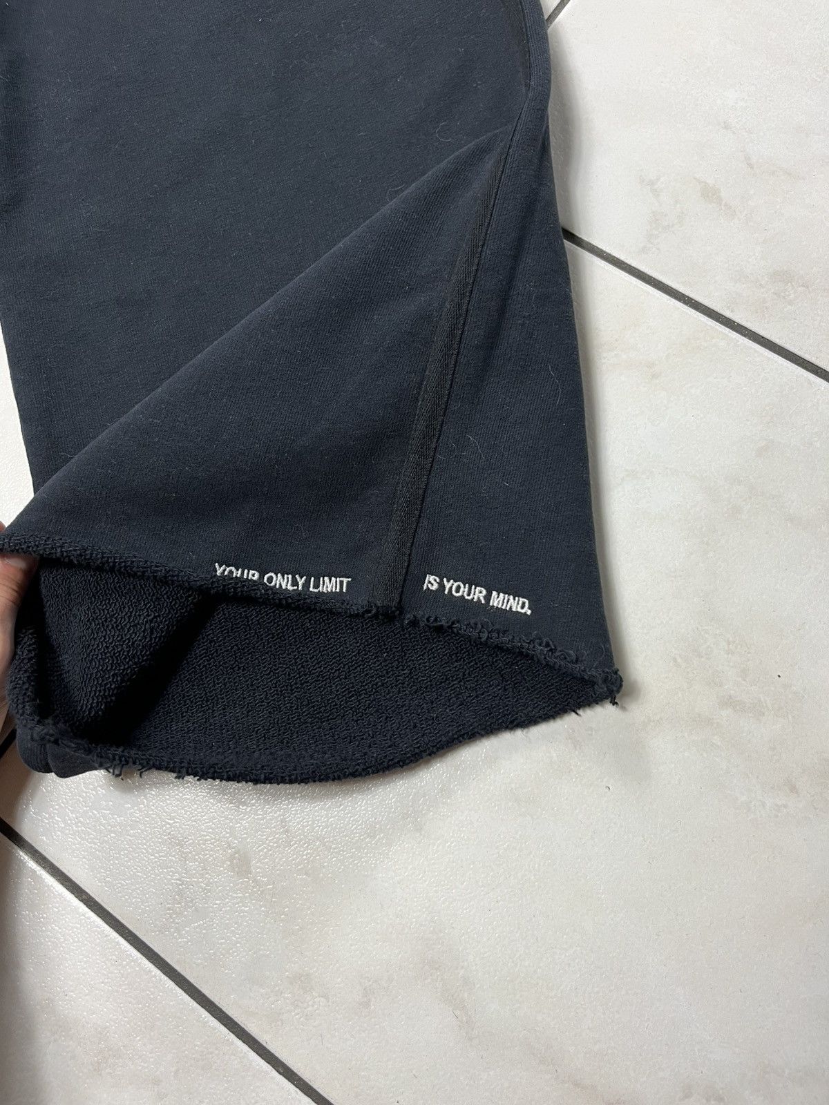 Japanese Brand Elias Rumelis flared sweatpants baggy oversized pants logo Size 26" / US 2 / IT 38 - 10 Thumbnail
