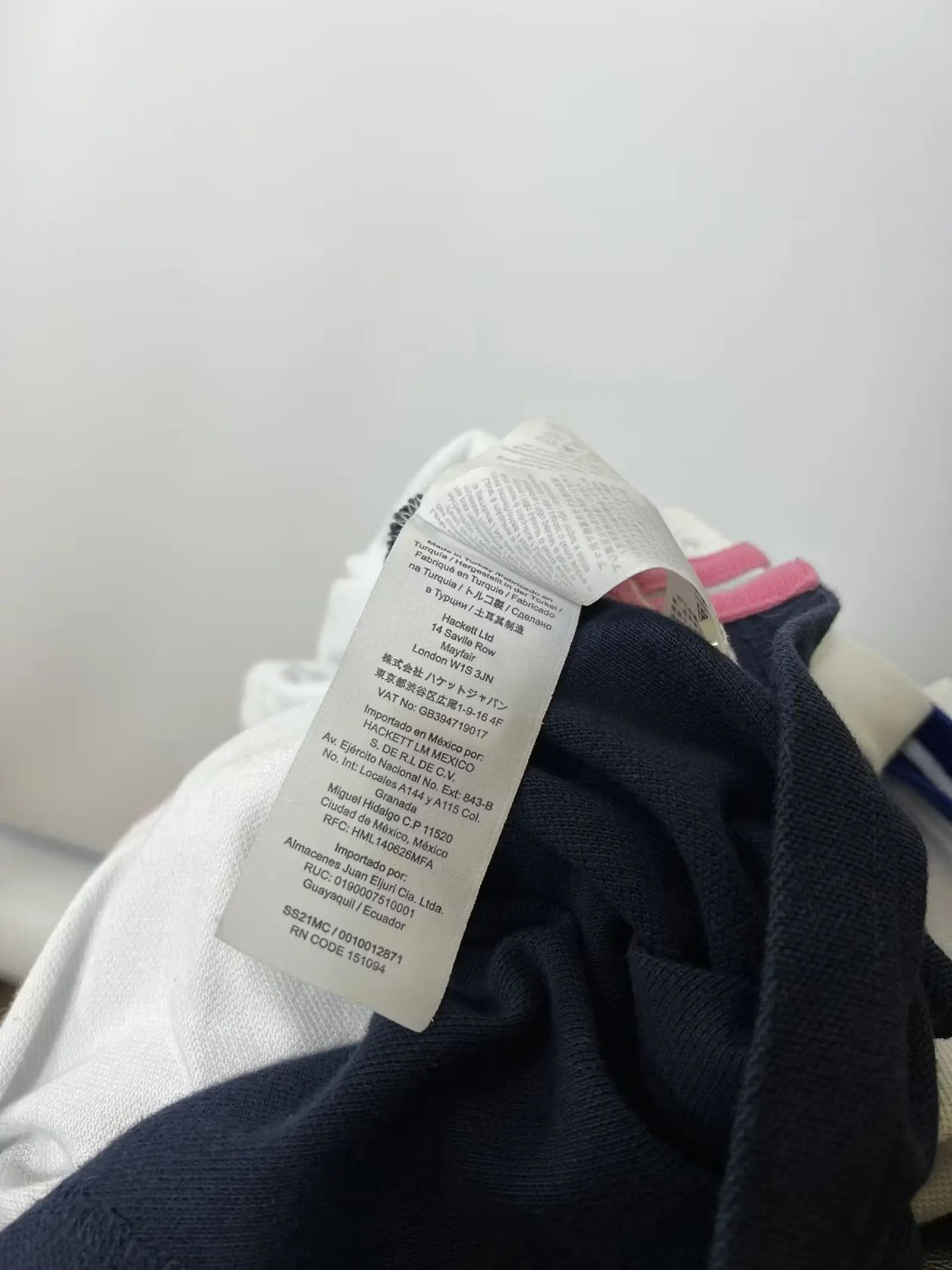 Hackett Hackett polo big logo T-shirt Size US M / EU 48-50 / 2 - 7 Thumbnail