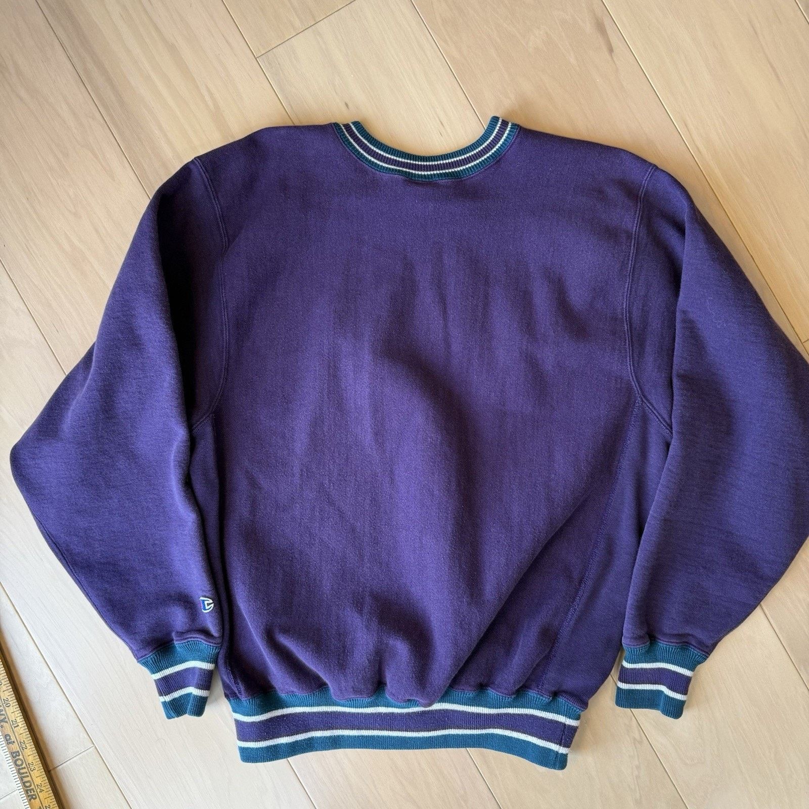 Champion Vintage Champion Reverse Weave Sweatshirt XL Purple 90s Size US XL / EU 56 / 4 - 8 Thumbnail