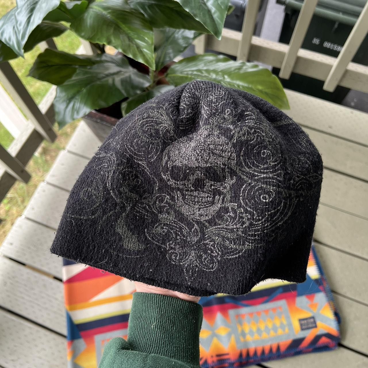 Vintage Crazy Vintage Y2K Jesse Pinkman Style Flame Beanie Skull Cap Size ONE SIZE - 4 Thumbnail