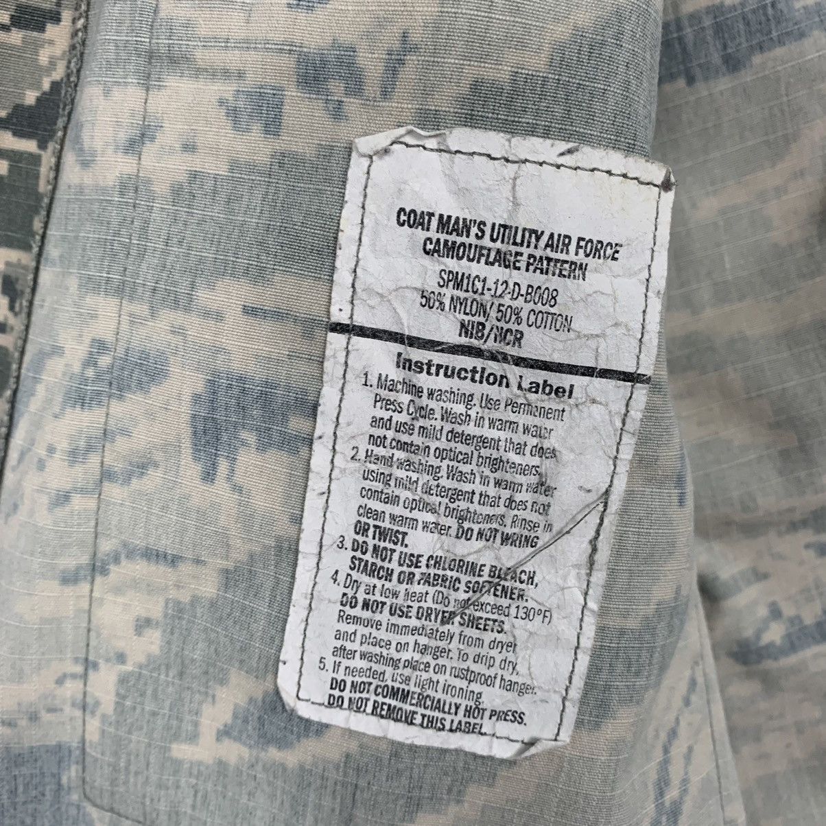 Other Vintage US Air Force Utility Camouflage Jacket Size US M / EU 48-50 / 2 - 18 Thumbnail