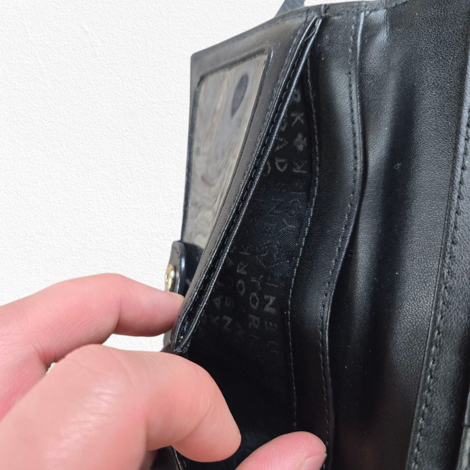 Kate Spade Kate Spade Wellesley Stacy Black Pebbled Leather Wallet Size ONE SIZE - 10 Thumbnail