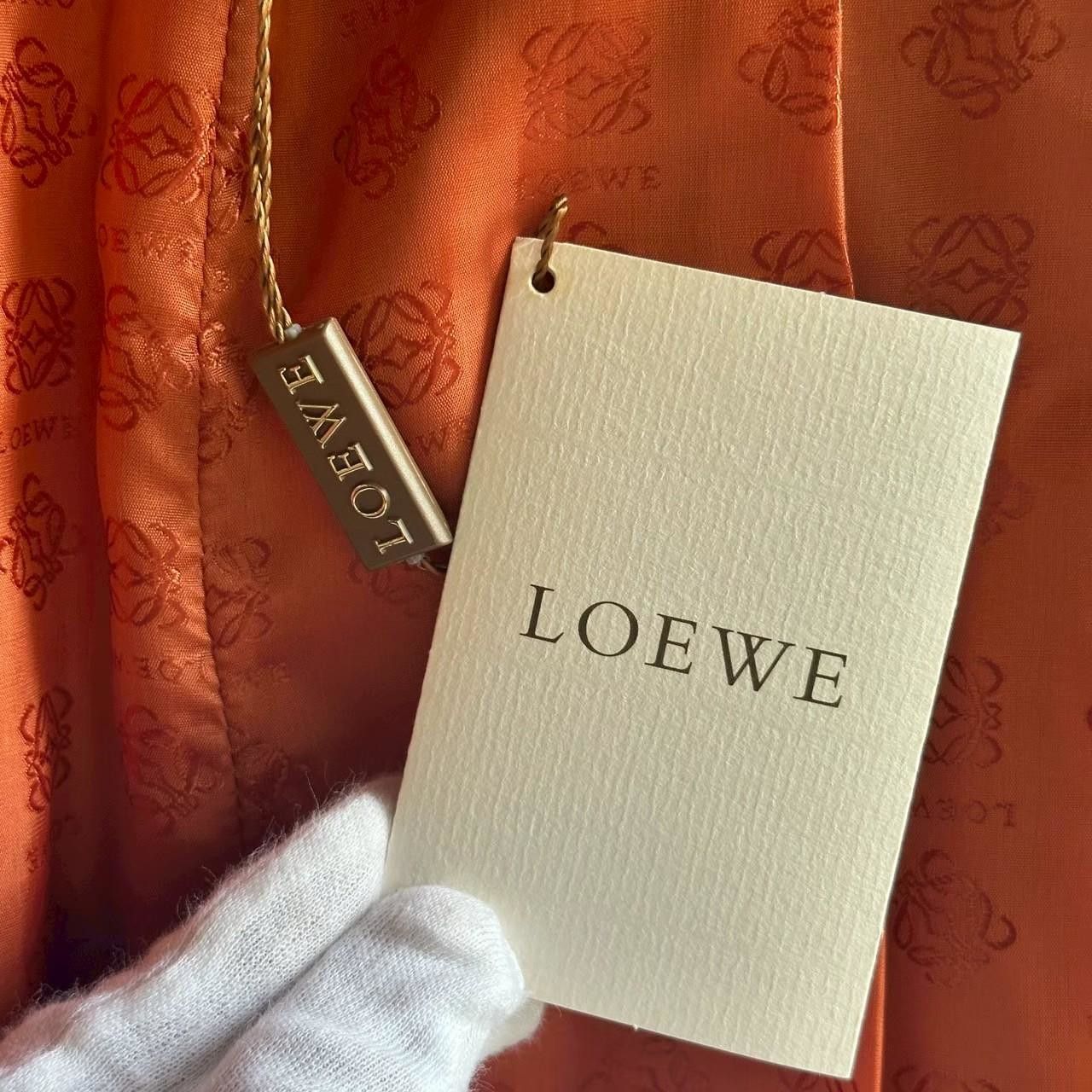 Loewe LOEWE Suede Wrap Skirt – Burnt Orange – Made in Spain – NWT Size 28" / US 6 / IT 42 - 5 Thumbnail