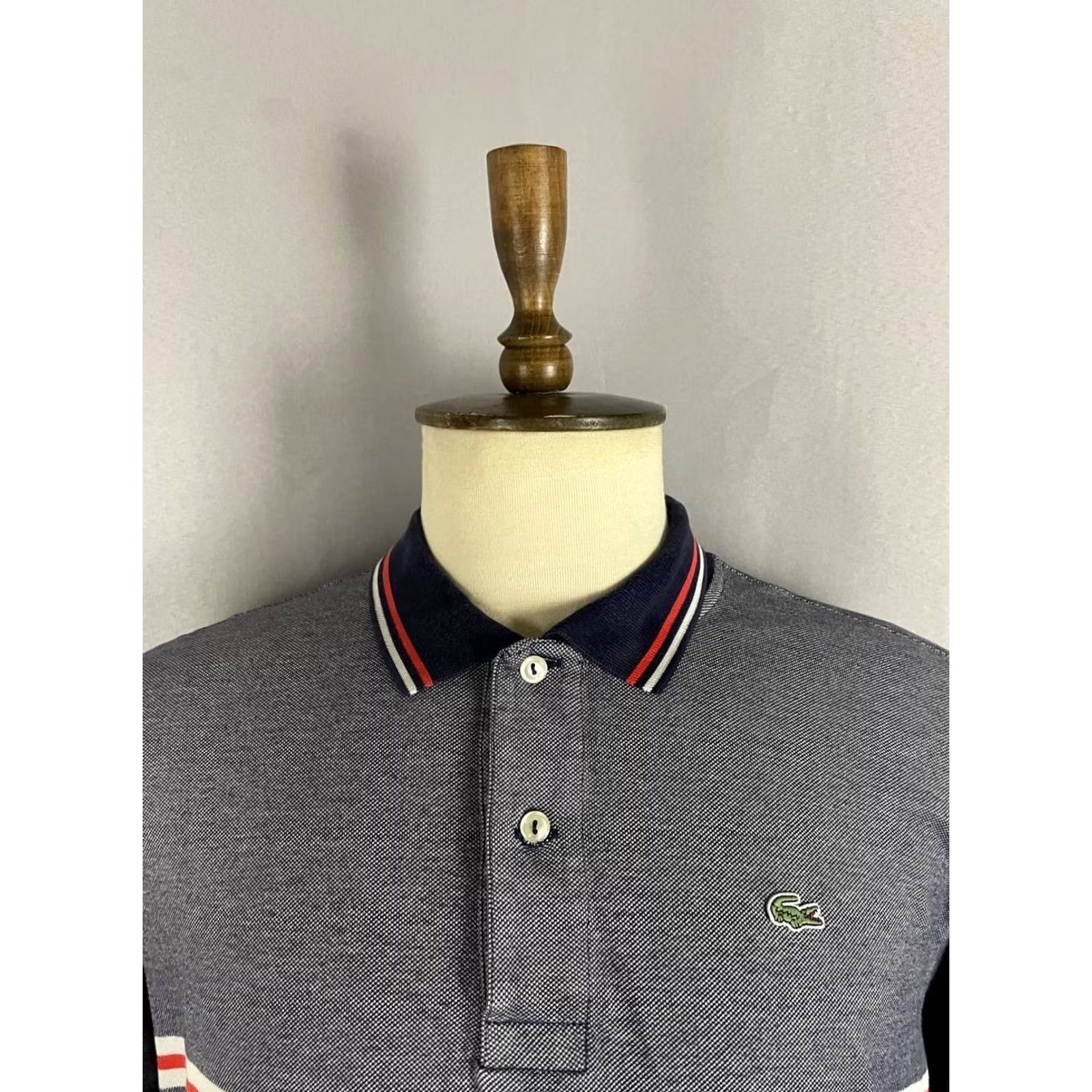 Lacoste Lacoste Polo Shirt Golf Mens Regular Cotton Short Sleeve Gray Size M XS? Size US M / EU 48-50 / 2 - 4 Thumbnail