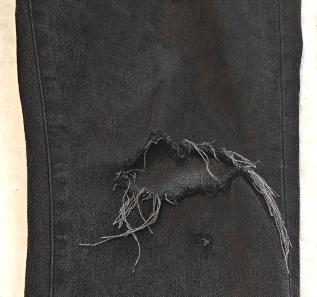 Dior DIOR Homme Japan Distressed 'Authentic 16.5' Denim Jeans 30 Size US 30 / EU 46 - 6 Thumbnail