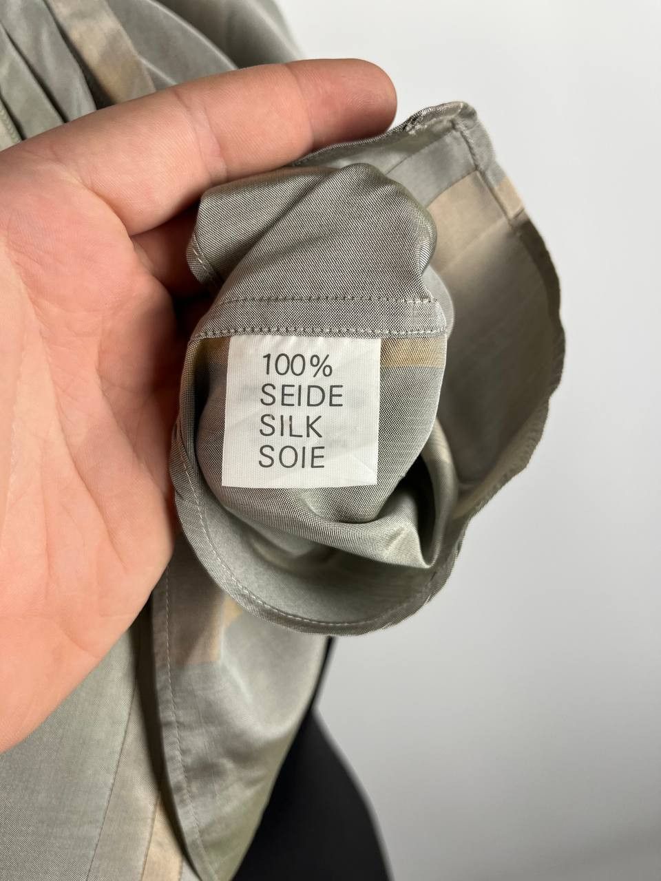 Jil Sander Jil Sander 100% Silk Striped Blouse Shirt Long Sleeve Size M / US 6-8 / IT 42-44 - 8 Thumbnail