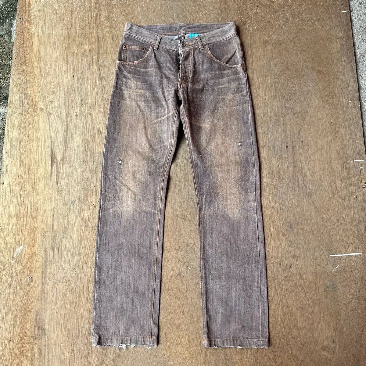 Japanese Brand W30 L32🔥5-POCKET VTG HOSU JAPAN REDLINE JEANS SELVEDGE PANT Size US 30 / EU 46 - 1 Thumbnail