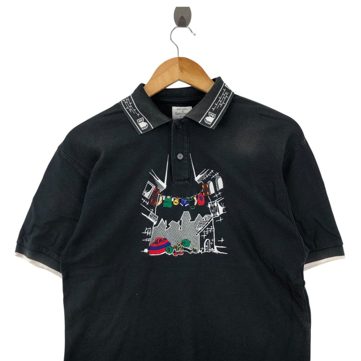 Jean Charles De Castelbajac Vintage Jean Charles De CASTELBAJAC Polos Size 3 Size US S / EU 44-46 / 1 - 2 Thumbnail