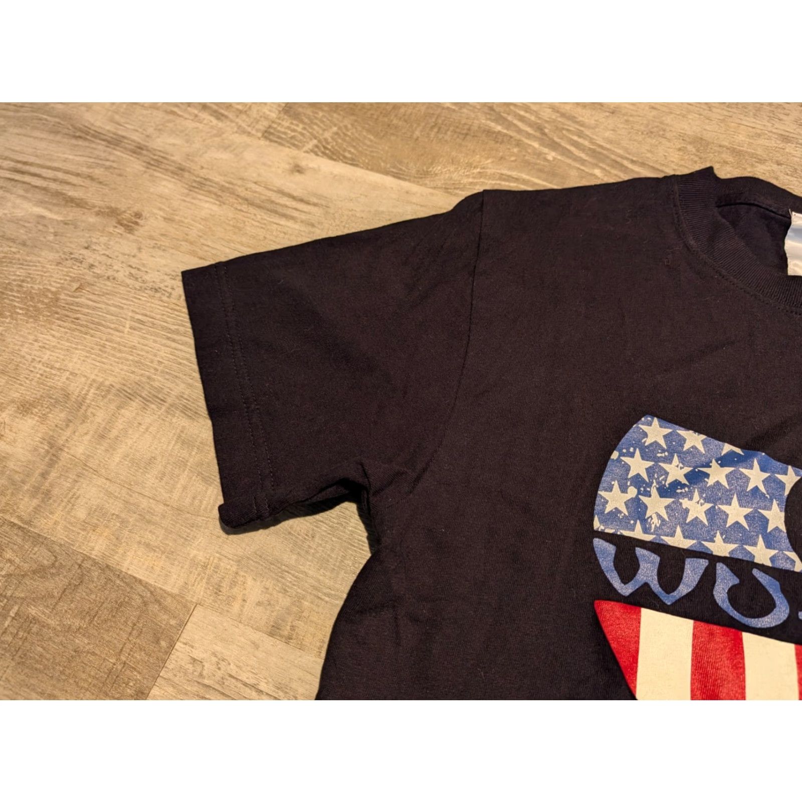 Logo 7 Wu-Tang Clan T-Shirt Black Logo Tee Mens M Short Sleeve Crew Neck Graphic Print EUC 2010s Limited Edition Size US M / EU 48-50 / 2 - 5 Thumbnail