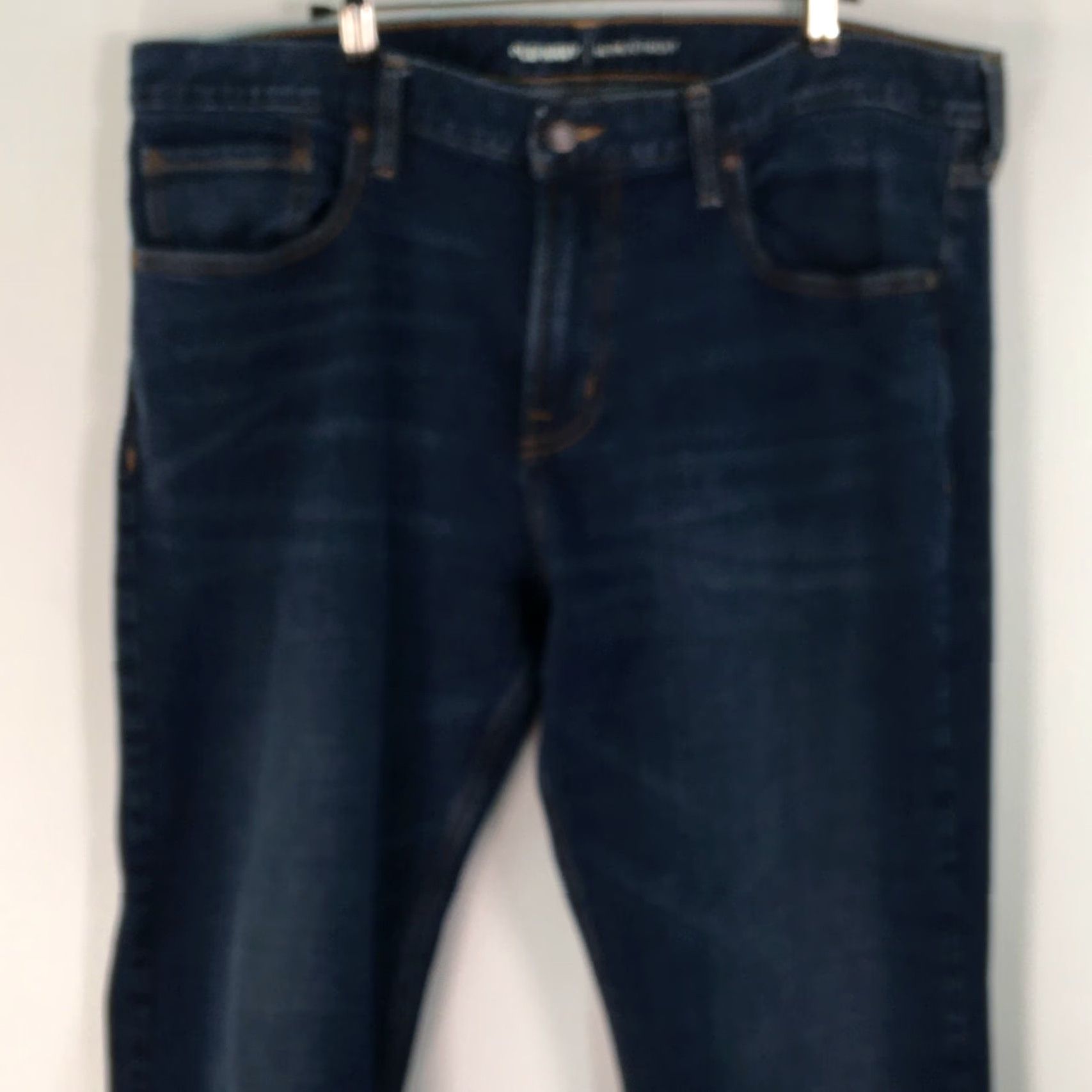 Old Navy Old Navy Mens Jeans Slim Dark Blue Denim 38x30 Regular Size Jeans Adult Men Blue 5-Pocket Pants Vintage? No Size US 40 / EU 56 - 3 Thumbnail