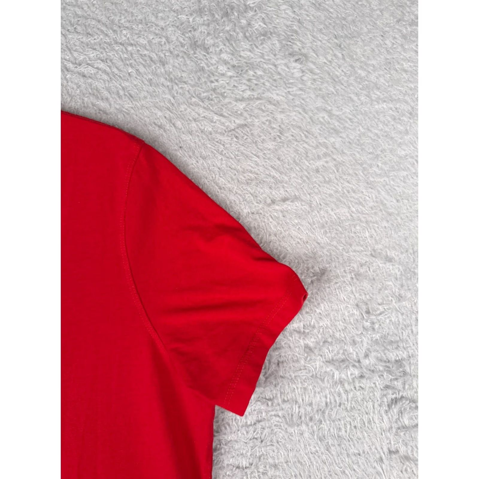 Tommy Hilfiger VINTAGE Tommy Hilfiger Shirt Women M Red USA Flag Crew Neck Cotton Blend Logo T-Shirt Mens Womens Not applicable Size M / US 6-8 / IT 42-44 - 2 Thumbnail