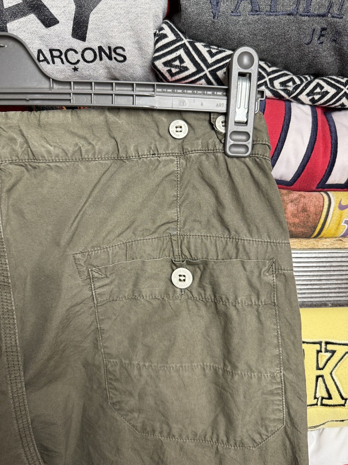 Stone Island Stone Island Denim Cargo Tactical Pants Size 33 Size US 33 - 10 Thumbnail
