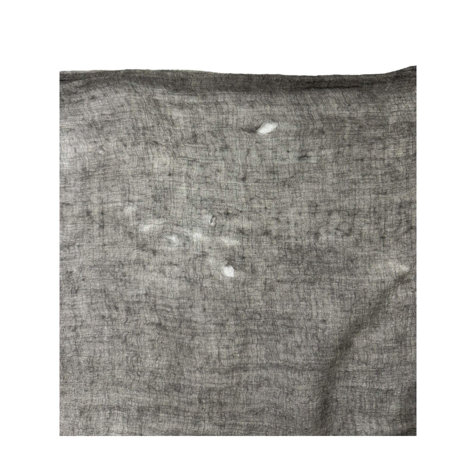 Brunello Cucinelli 🔴 Brunello Cucinelli Two-Tone Cashmere Sheer Scarf Grey Size ONE SIZE - 6 Thumbnail