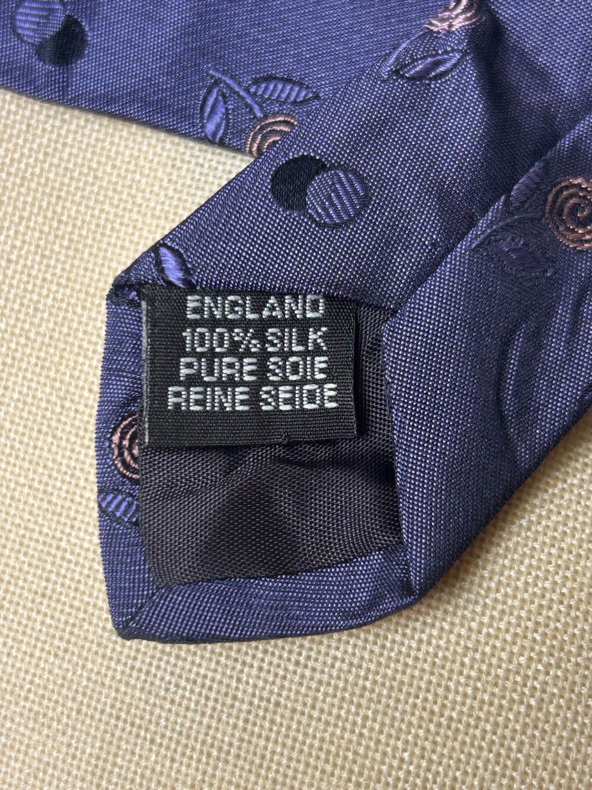 Paul Smith Paul Smith purple floral Silk Mens Tie Size ONE SIZE - 6 Thumbnail
