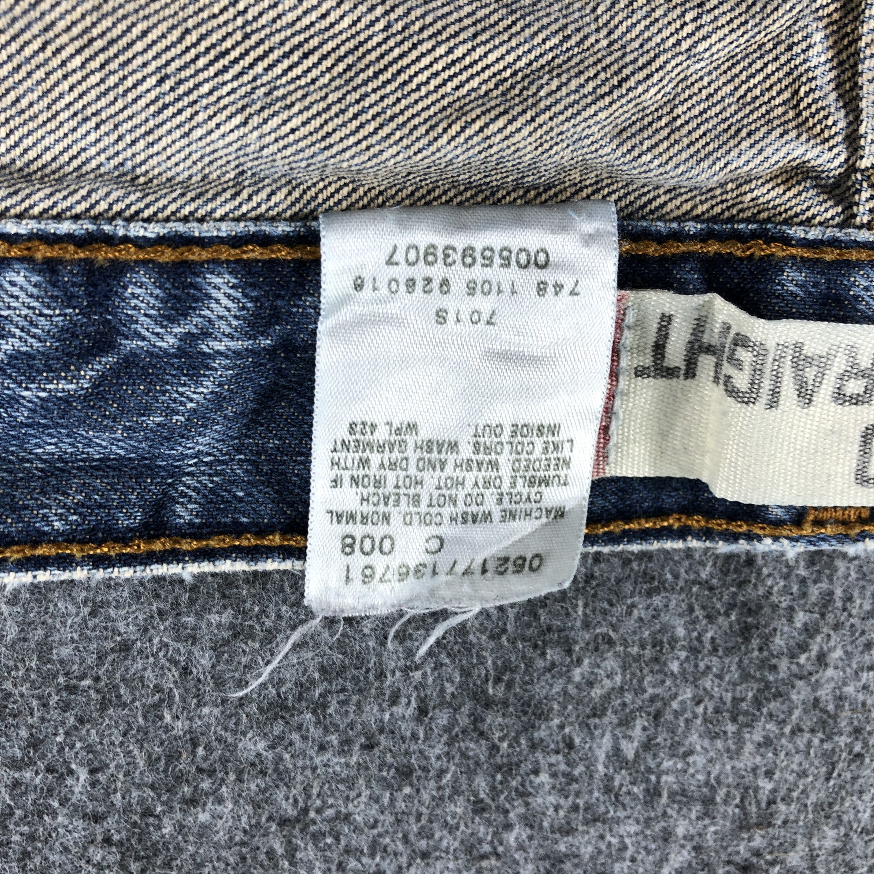 Levi's Vintage Blue Wash Levis 559 Jeans-J2677 Size US 39 - 12 Thumbnail