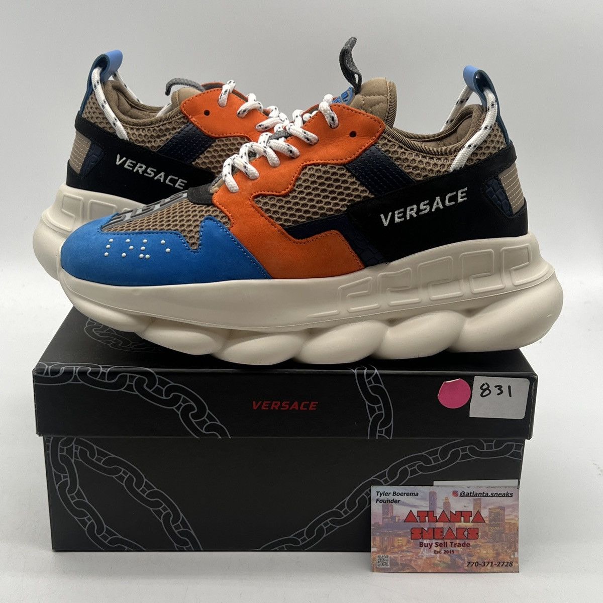 Versace Versace chain reaction 2 punky cargo zesty Size US 8 / EU 41 - 1 Thumbnail