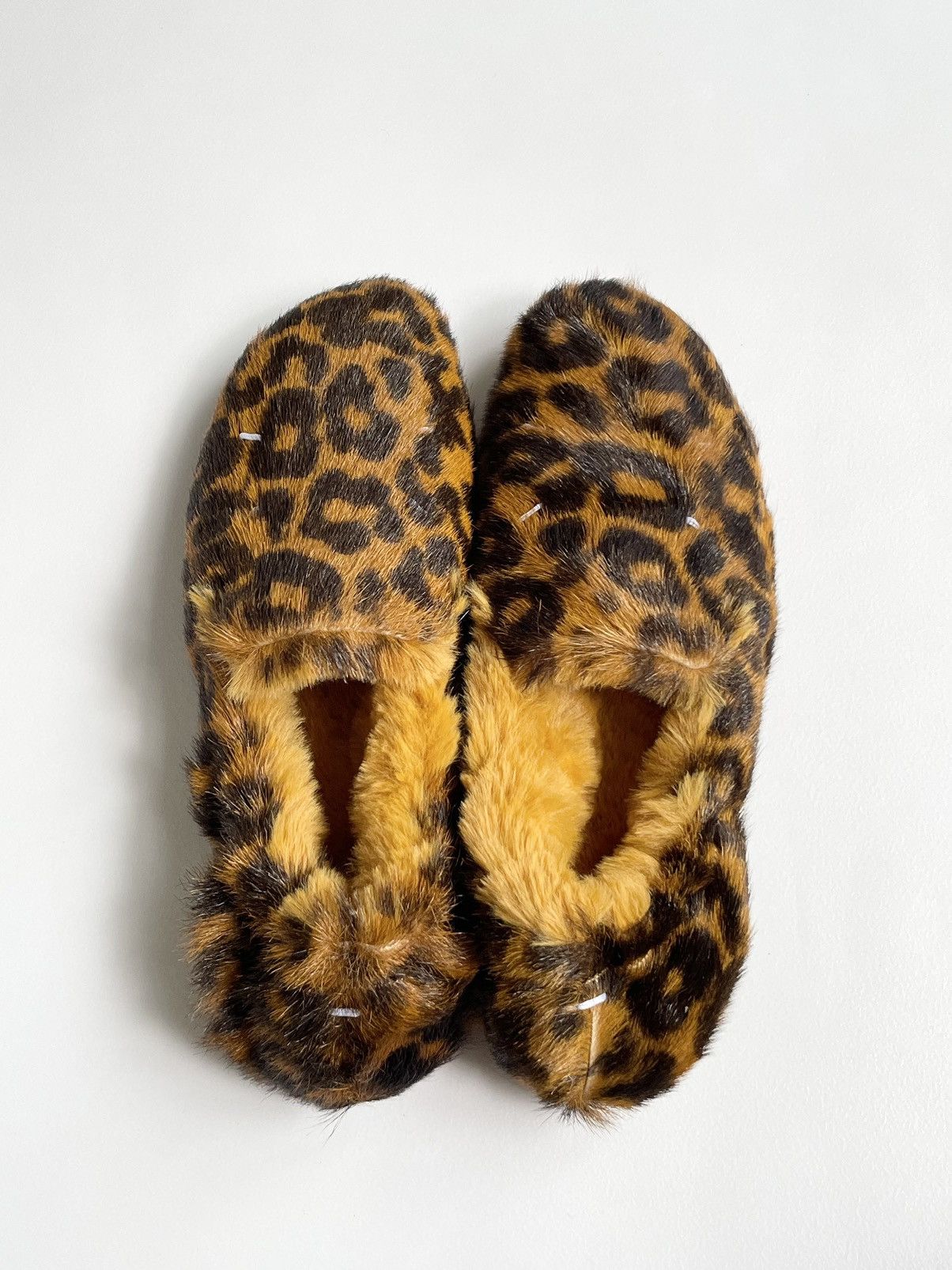 Maison Margiela ‘Cheetah Print’ Pony Hair Ballet Flats Size US 6 / IT 36 - 9 Thumbnail