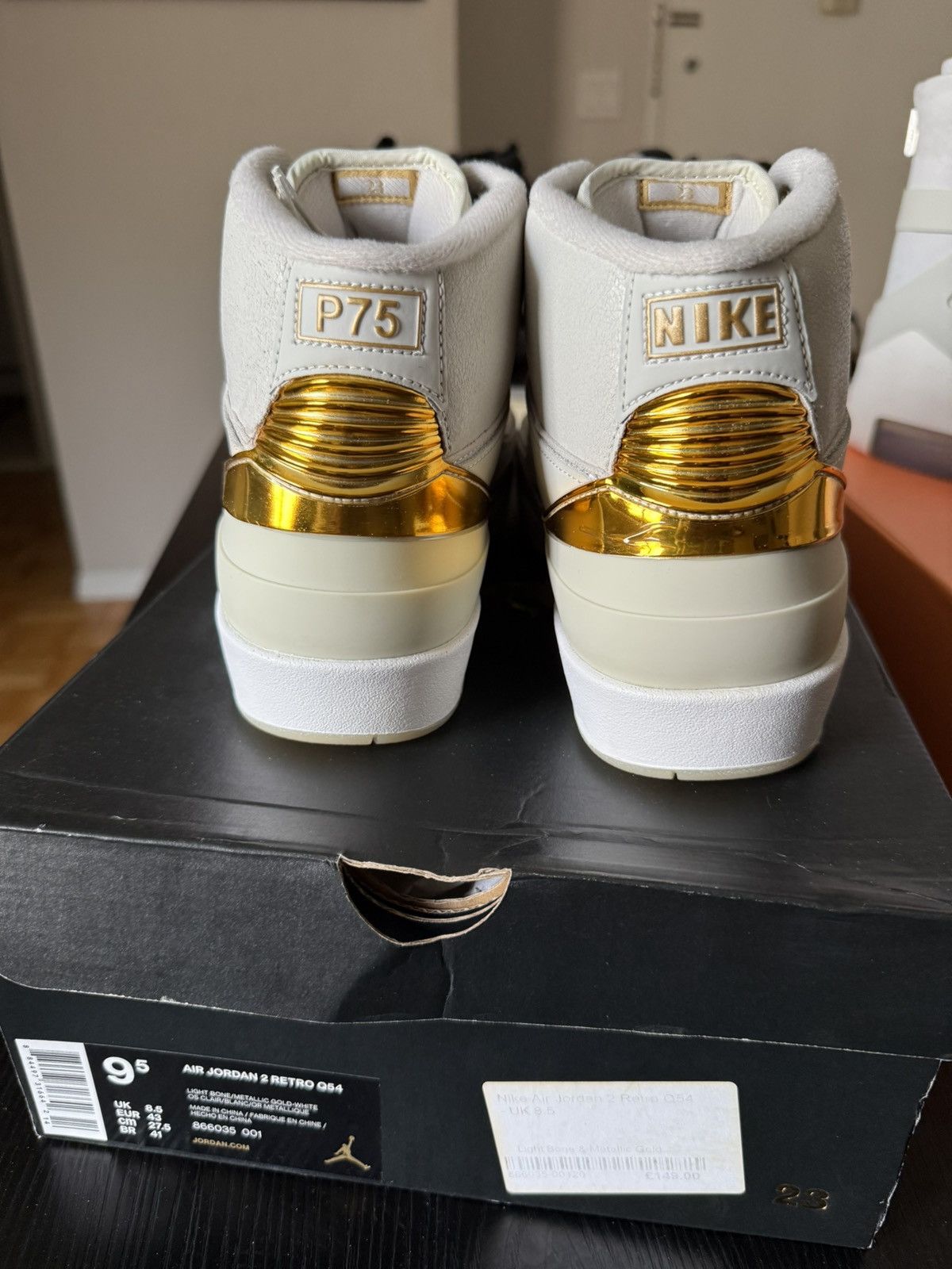 Jordan Brand × Nike Nike air Jordan 2 Quai 54 size 9.5 Size US 9.5 / EU 42-43 - 3 Thumbnail