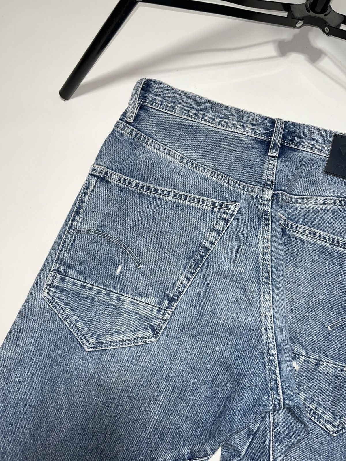 G-Star G-star RAW Arc 3D blue jeans Avant-Garr style Y2K Size US 30 / EU 46 - 11 Thumbnail