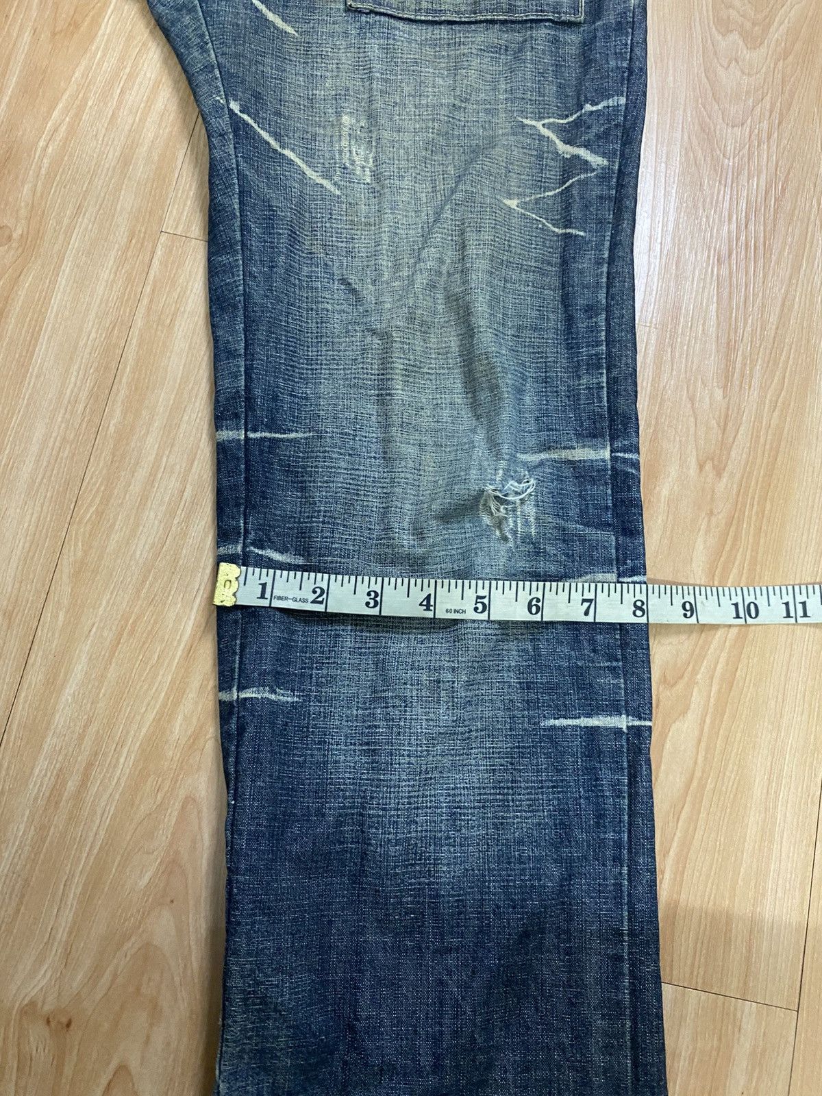 PPFM PPFM Distressed Jeans – VERY RARE ARCHIVE Size US 34 / EU 50 - 19 Thumbnail