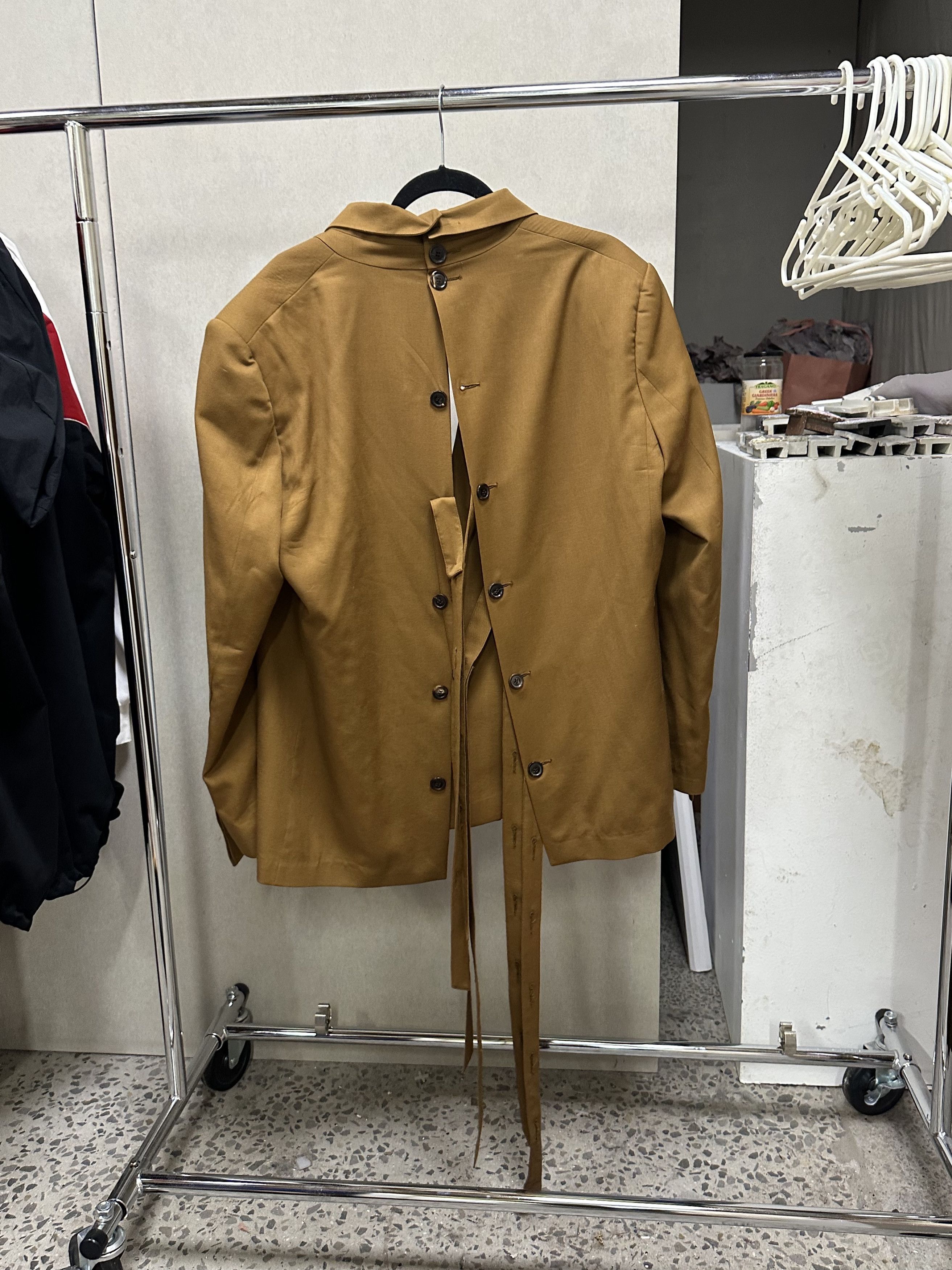 Y/Project Y/Project Brown Button Back Blazer Size US L / EU 52-54 / 3 - 7 Thumbnail