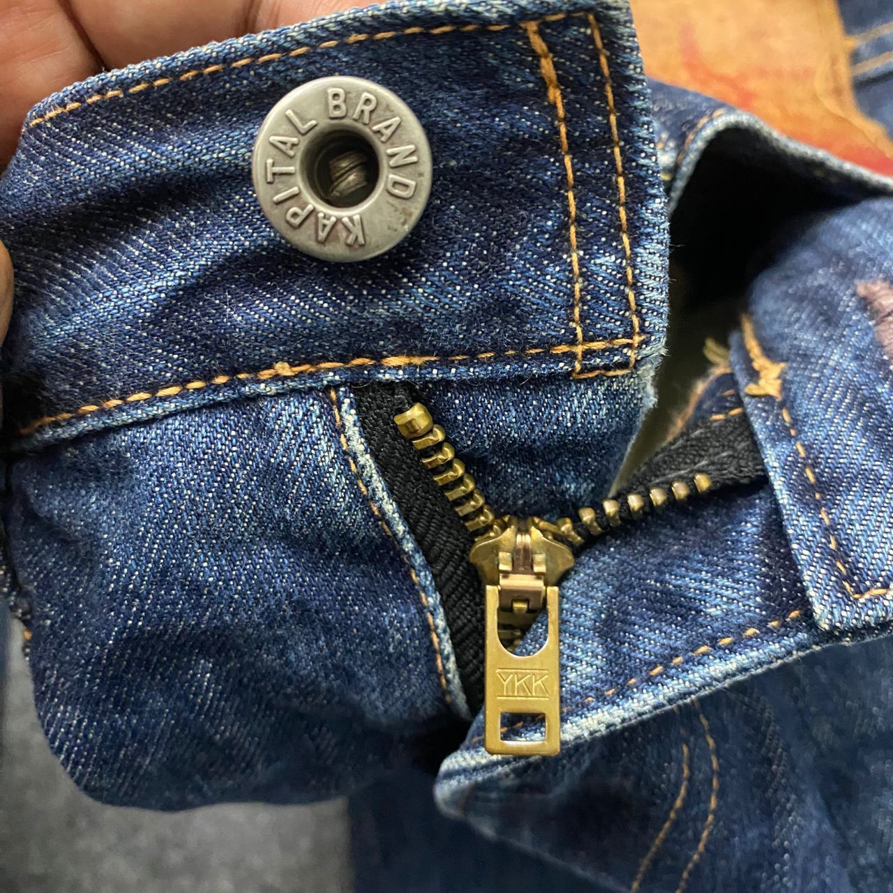 Kapital 💥Best Offer💥Vintage Kapital Distressed Denim Size US 31 - 20 Thumbnail
