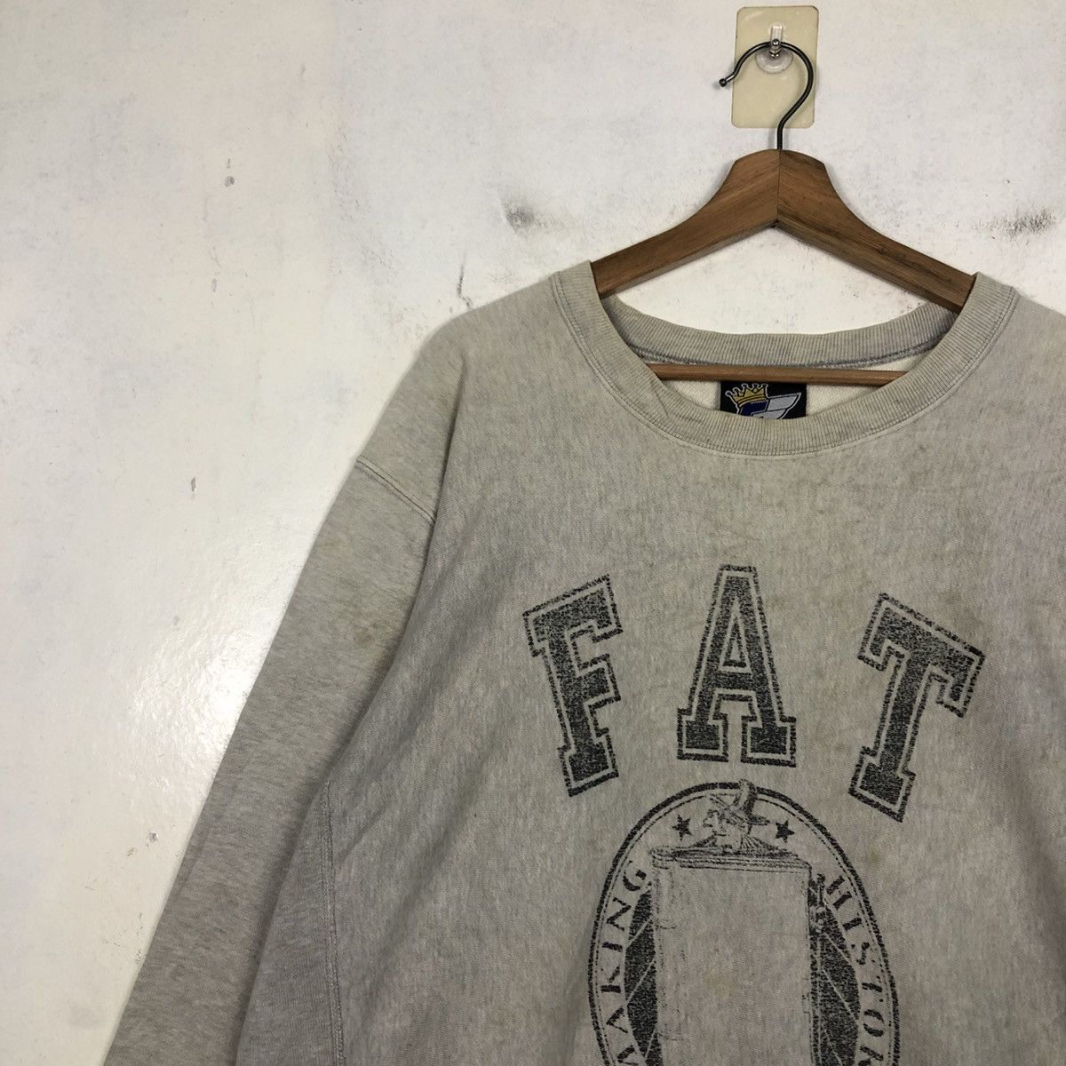Hysteric Glamour 📌Vintage Sweatshirt Fat Skinny Big Logo Streetwear Size US M / EU 48-50 / 2 - 9 Thumbnail