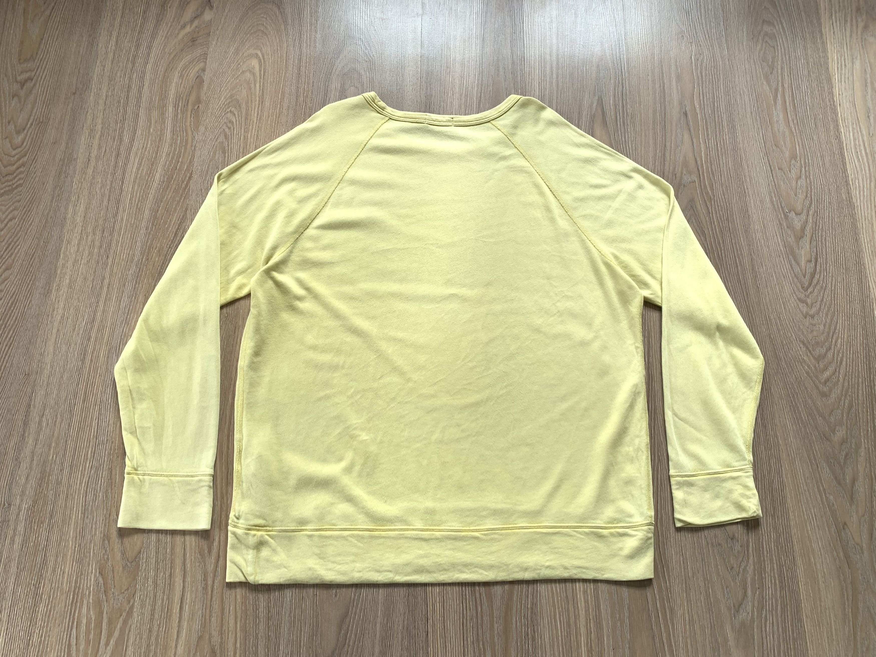 Polo Ralph Lauren Polo Ralph Lauren Yellow Cotton Sweatshirt Size US XL / EU 56 / 4 - 3 Thumbnail