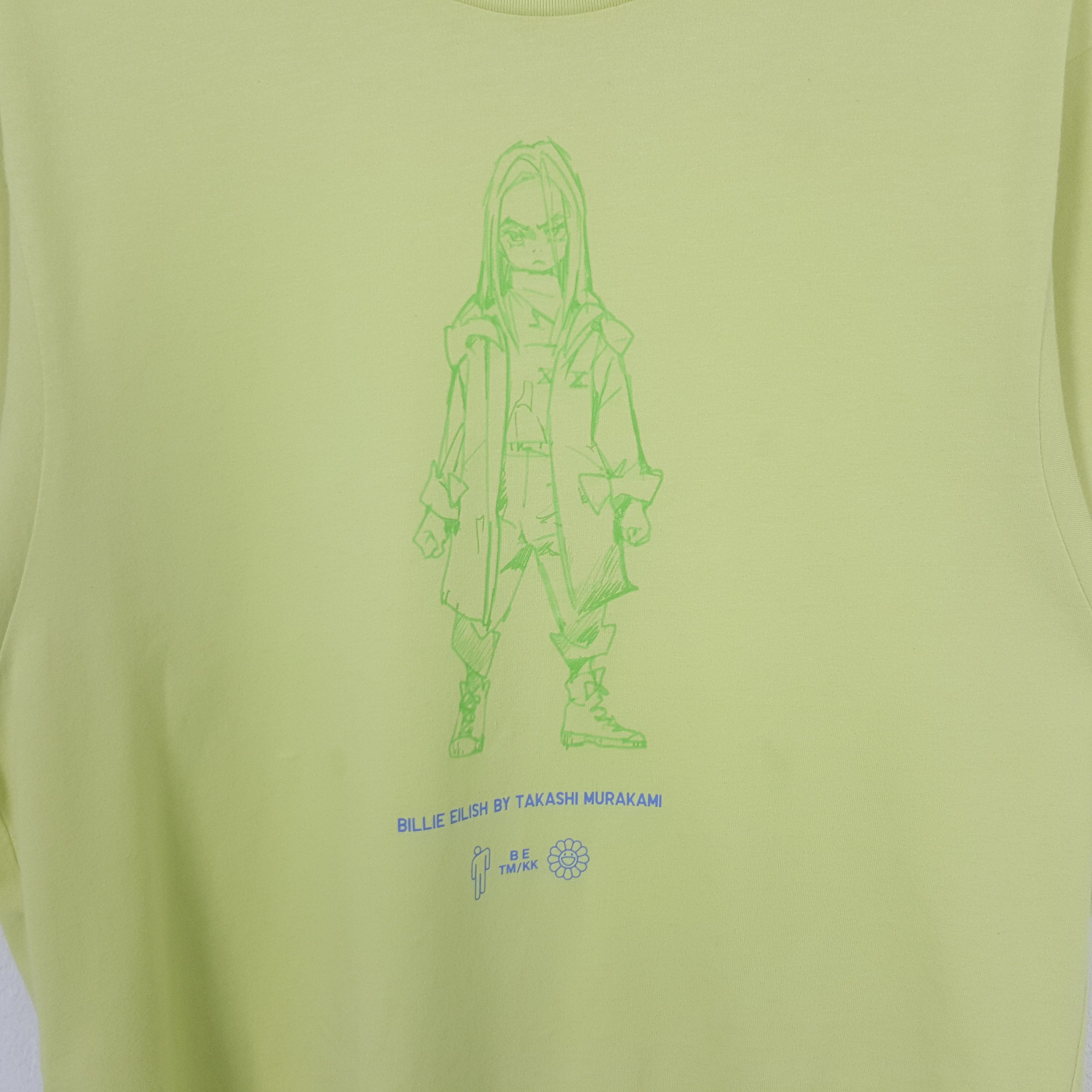 Takashi Murakami Vintage Billie Eilish by Takashi Murakami Tshirt RR2 Size US M / EU 48-50 / 2 - 2 Thumbnail