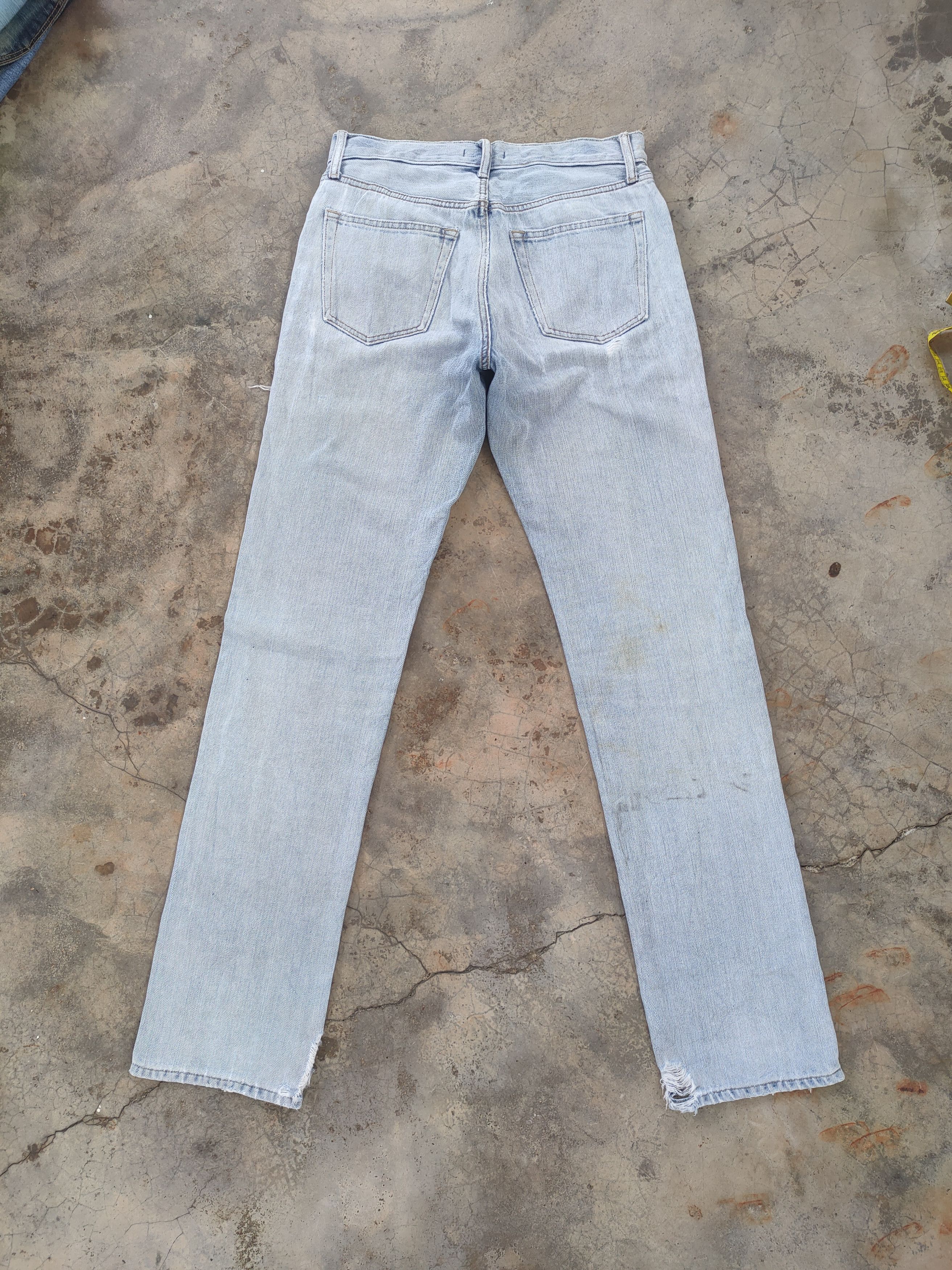 Japanese Brand VINTAGE JAPANESE FADED DISTRESSED JEANS PANTS Size US 30 / EU 46 - 10 Thumbnail