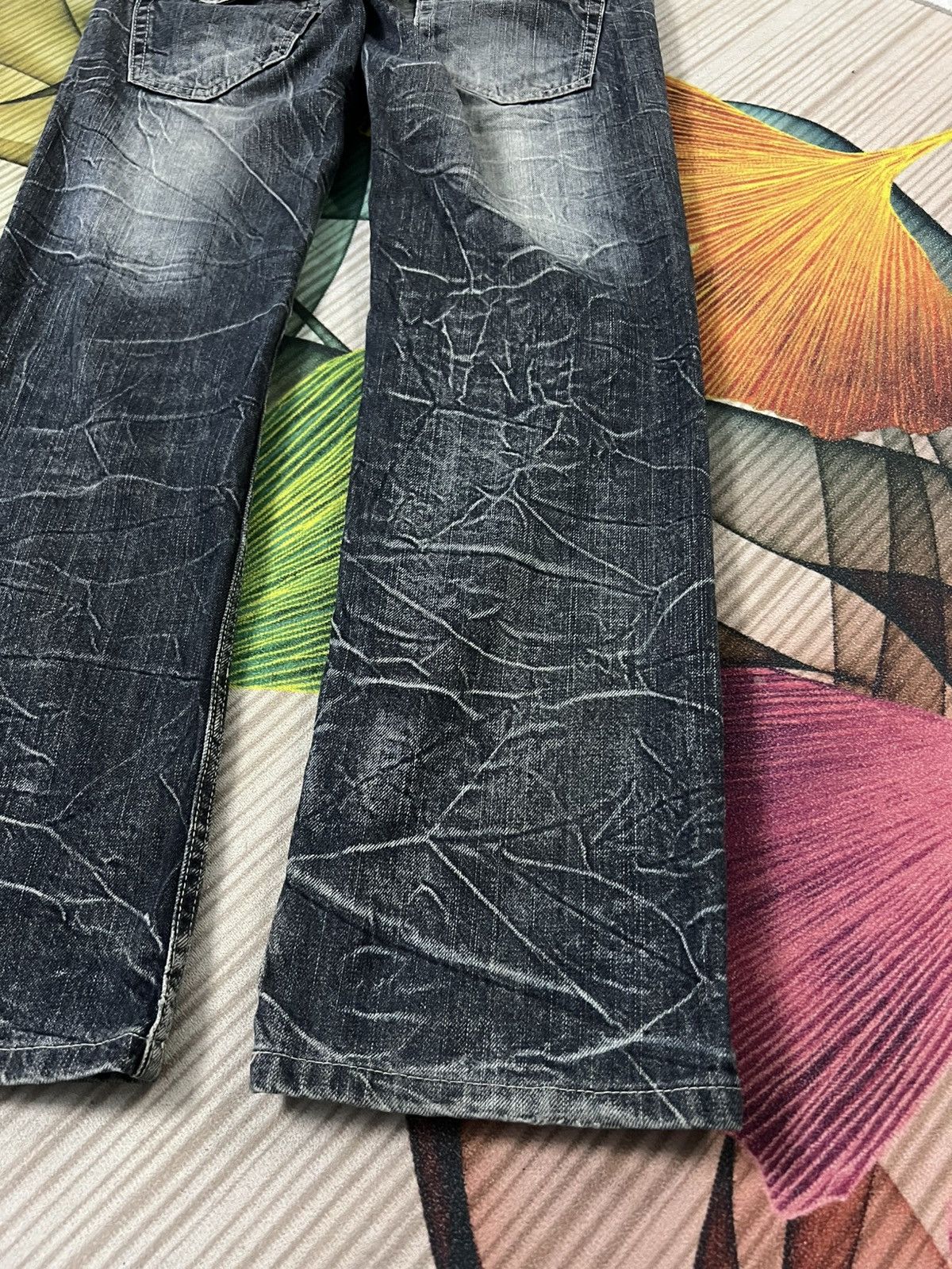 Japanese Brand 💥DOUBLE WAIST💥ANTFUI PUNK CLAWMARK JEANS Size US 29 - 11 Thumbnail