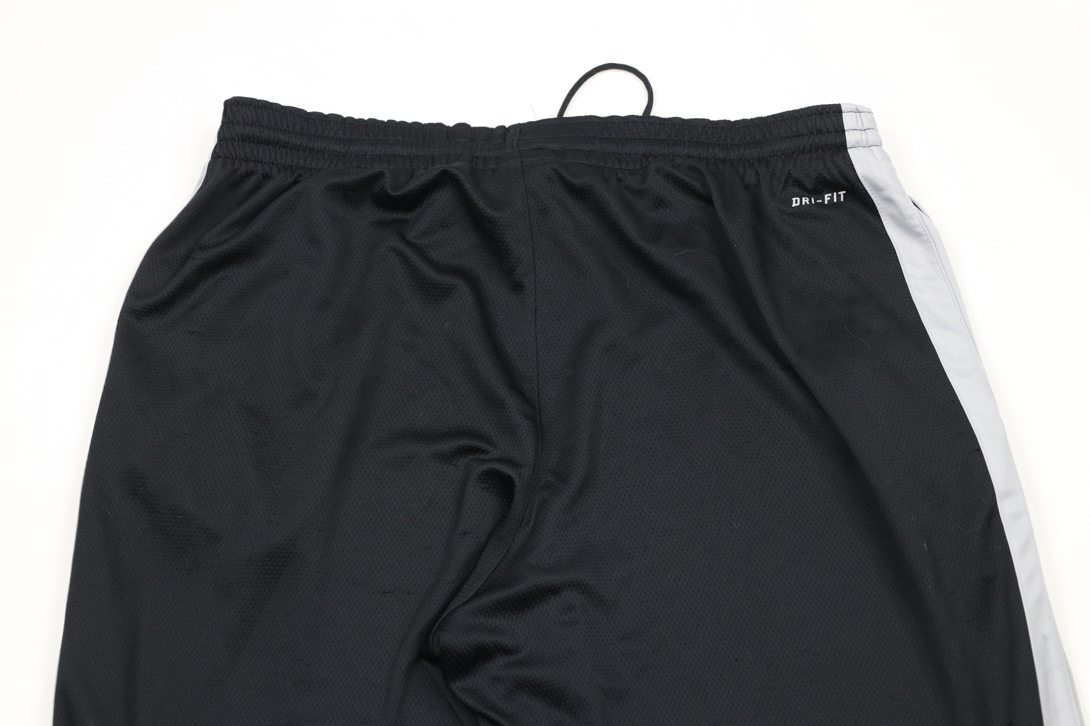 Nike × Vintage Vintage Nike Scott Mini Swoosh Wide Leg Sweatpants Black Size 40 - 11 Thumbnail