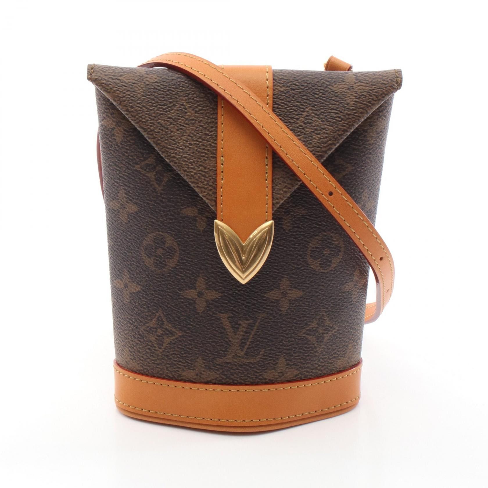 Louis Vuitton Louis Vuitton Envelope Pouch Monogram Shoulder Bag Canvas Shoulder Bag M11629 in Brown