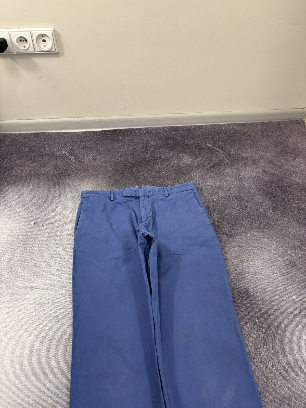 Polo Ralph Lauren Polo Ralph Lauren Men’s Blue Stretch Chino Pants Trousers Size US 31 - 4 Thumbnail