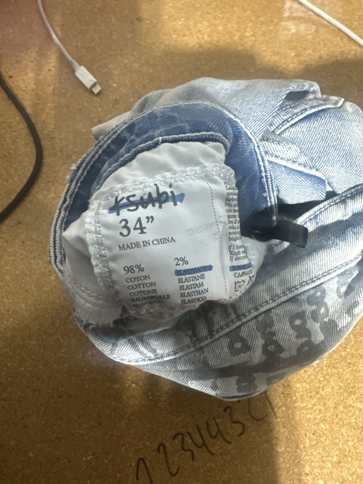 Ksubi Ksubi x Trippie Redd van winkle devils jeans Size US 34 / EU 50 - 6 Thumbnail