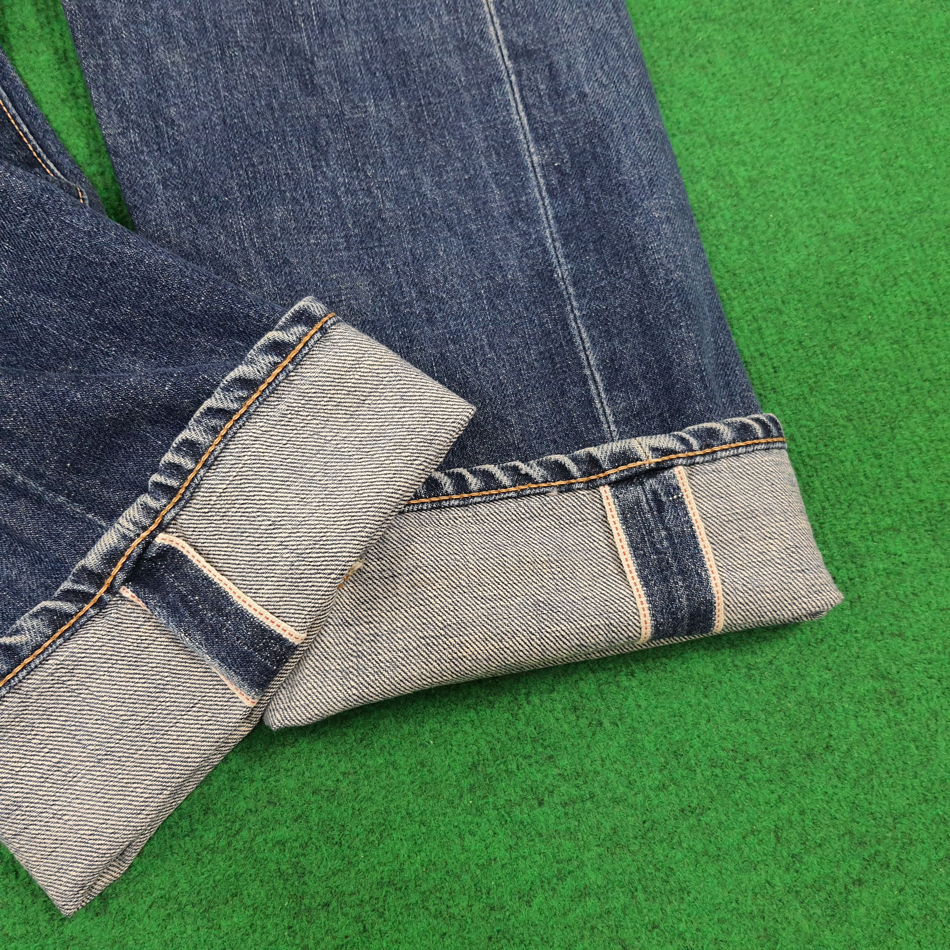 Japanese Brand Vintage Evisu Selvedge Japan Brand Custom Daicock Jeans Size US 26 / EU 42 - 10 Thumbnail