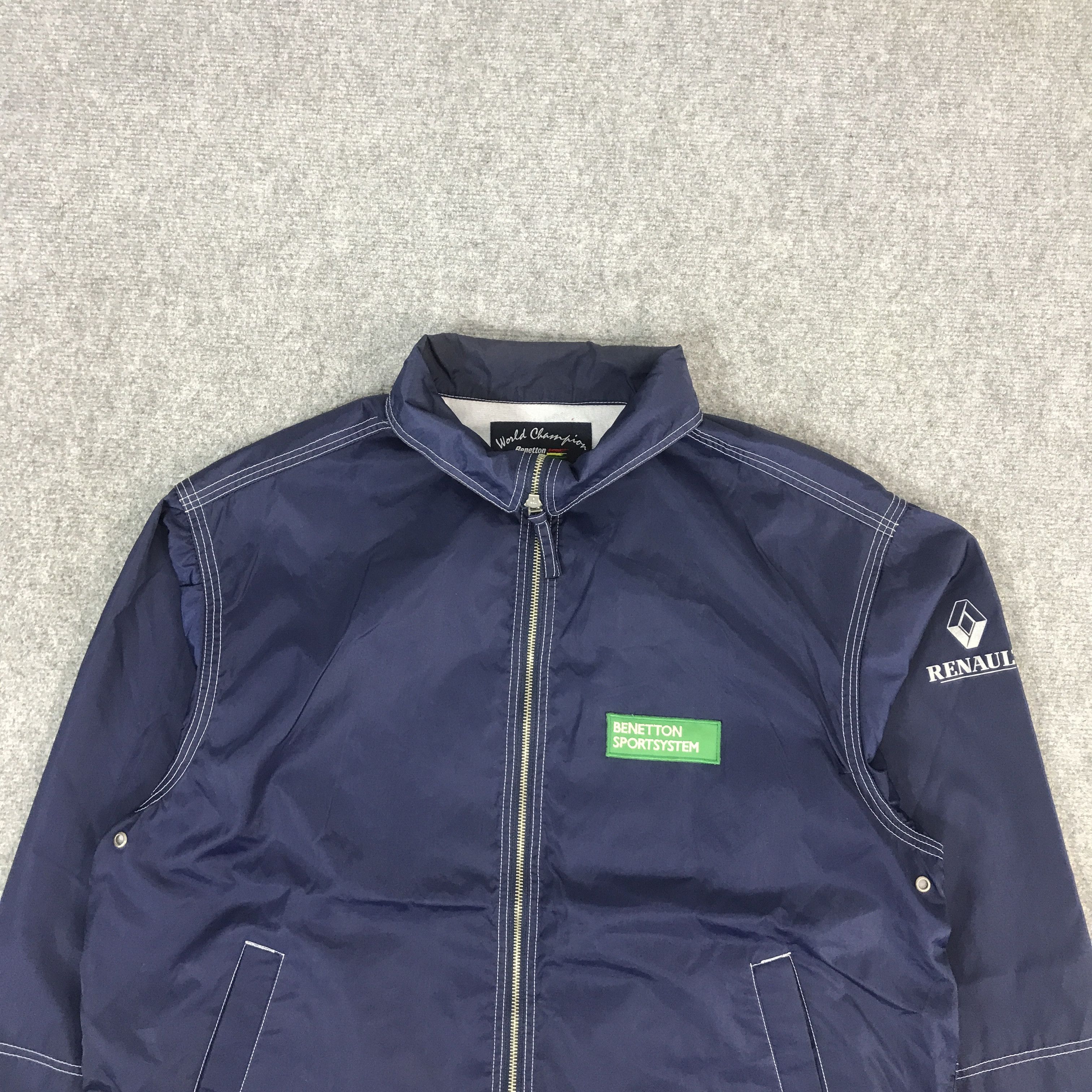 United Colors Of Benetton BENETTON FORMULA 1 RACING TEAM OVERSIZE JACKET Size US M / EU 48-50 / 2 - 3 Thumbnail
