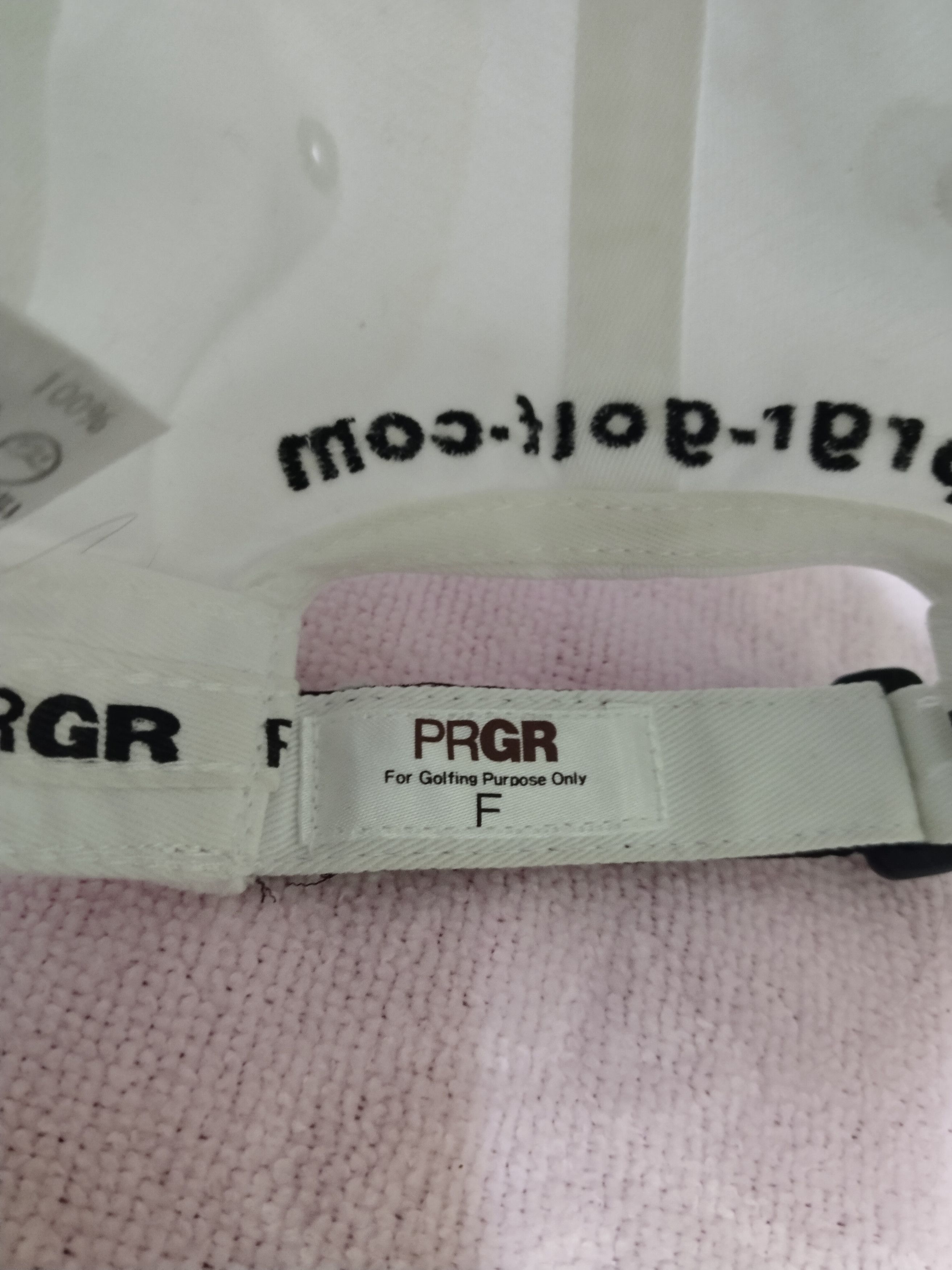 Japanese Brand PRGR GOLF POLO CAP Size ONE SIZE - 6 Thumbnail