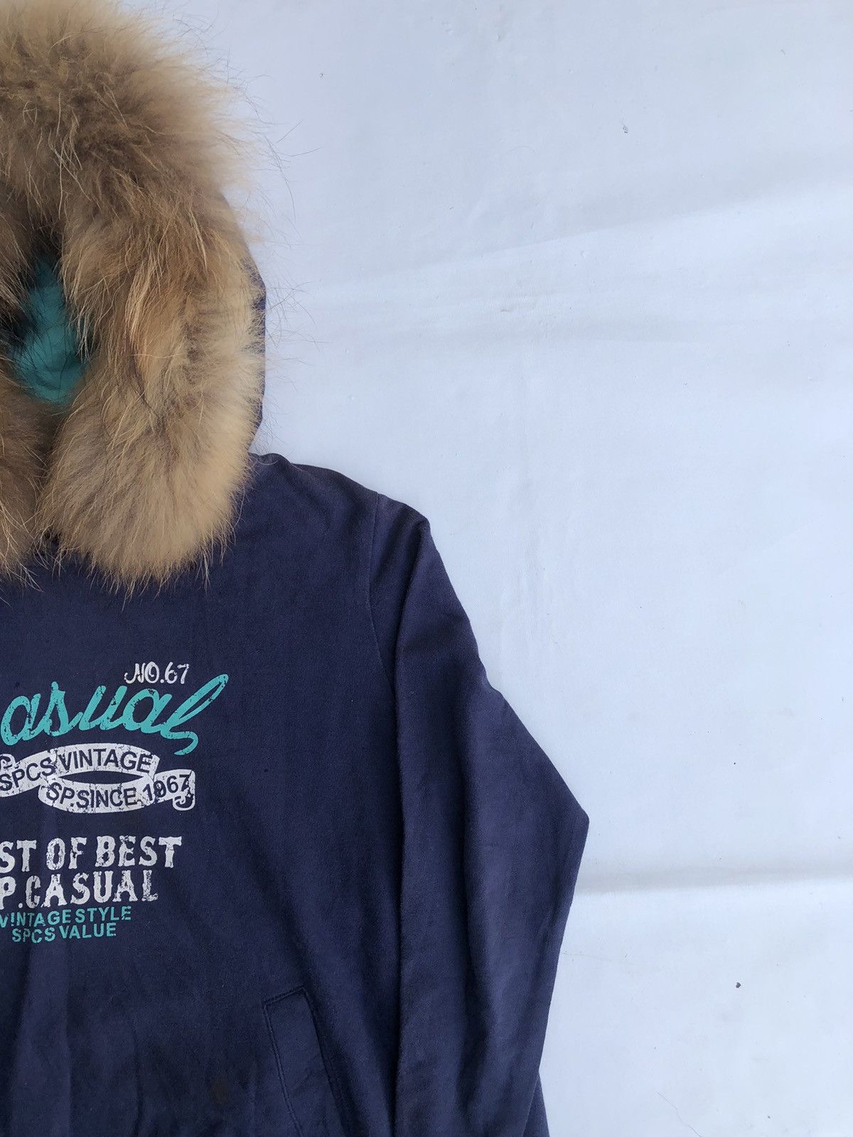 If Six Was Nine Poem Faux Fur Hoodie Lgb ifsix style Size US S / EU 44-46 / 1 - 3 Thumbnail