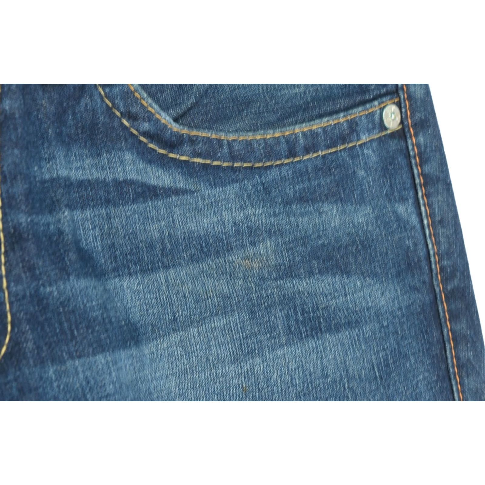 True Religion VINTAGE True Religion BILLY Bootcut Jeans Mens 34 Blue Flap-Pockets Made in USA Size US 34 / EU 50 - 6 Thumbnail