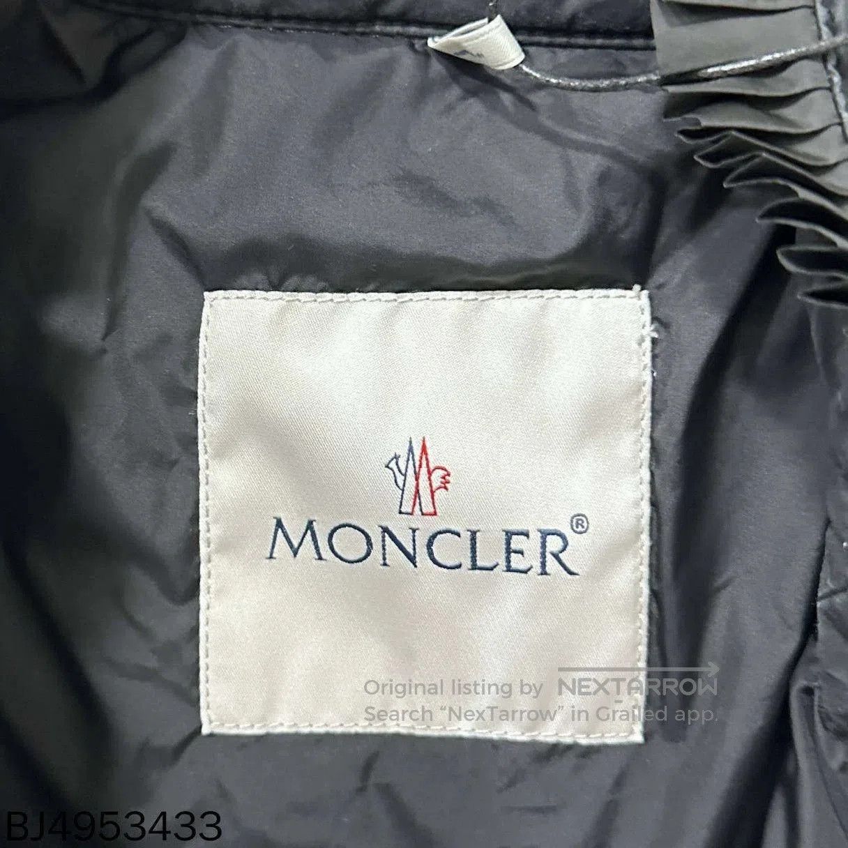 Moncler black zip-down puffer coat Moncler. Size US XXS / EU 40 - 5 Thumbnail